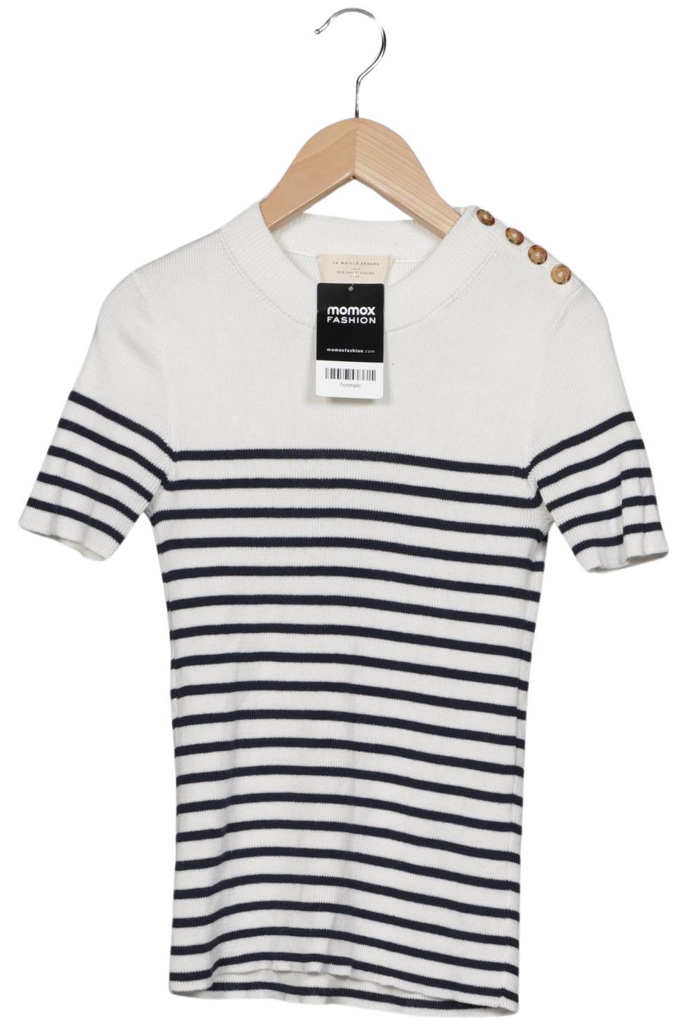 

Sezane Damen Pullover, weiß, Gr. 32