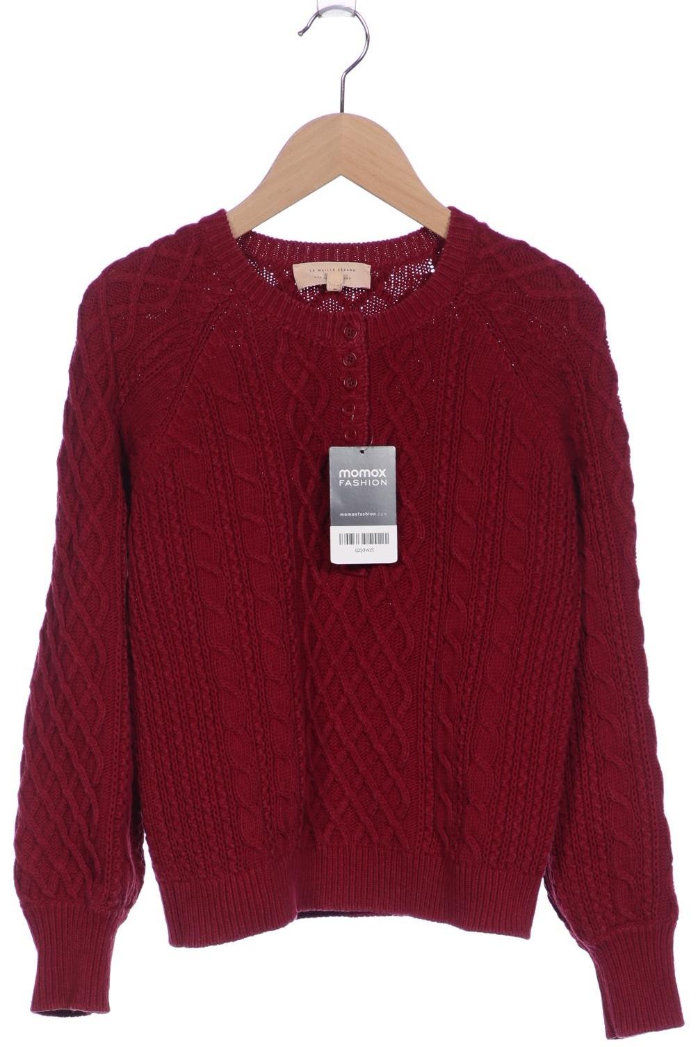 

Sezane Damen Pullover, bordeaux, Gr. 34