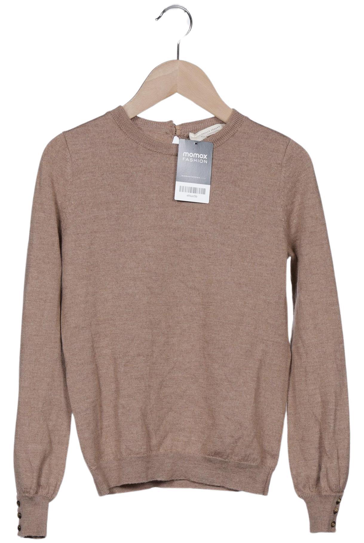 

Sezane Damen Pullover, beige, Gr. 34
