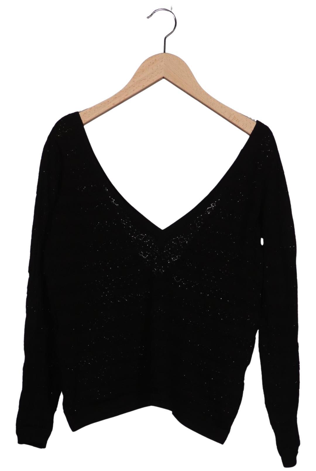 

Sezane Damen Pullover, schwarz, Gr. 34