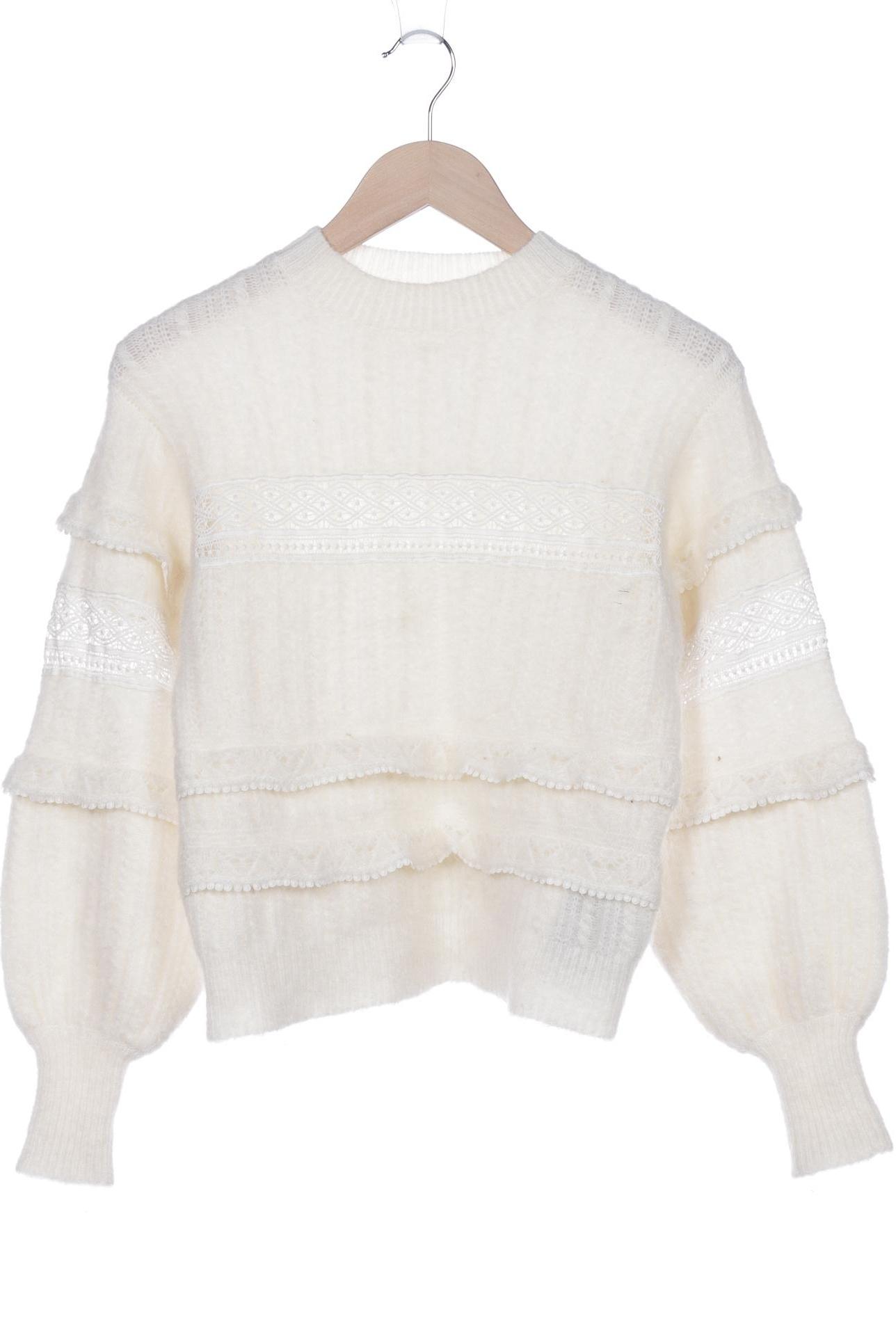 

Sezane Damen Pullover, weiß, Gr. 38