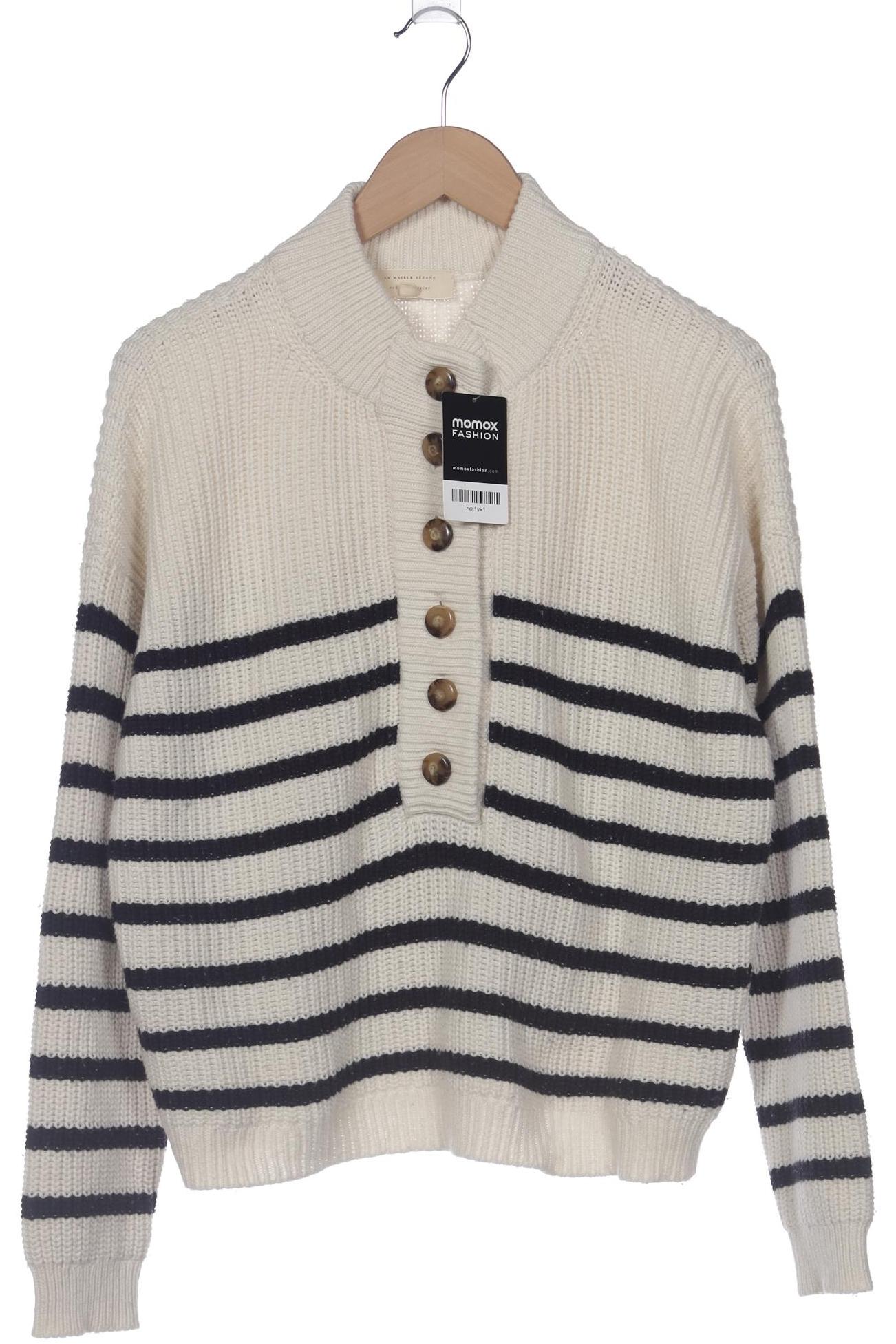 

Sezane Damen Pullover, weiß, Gr. 38