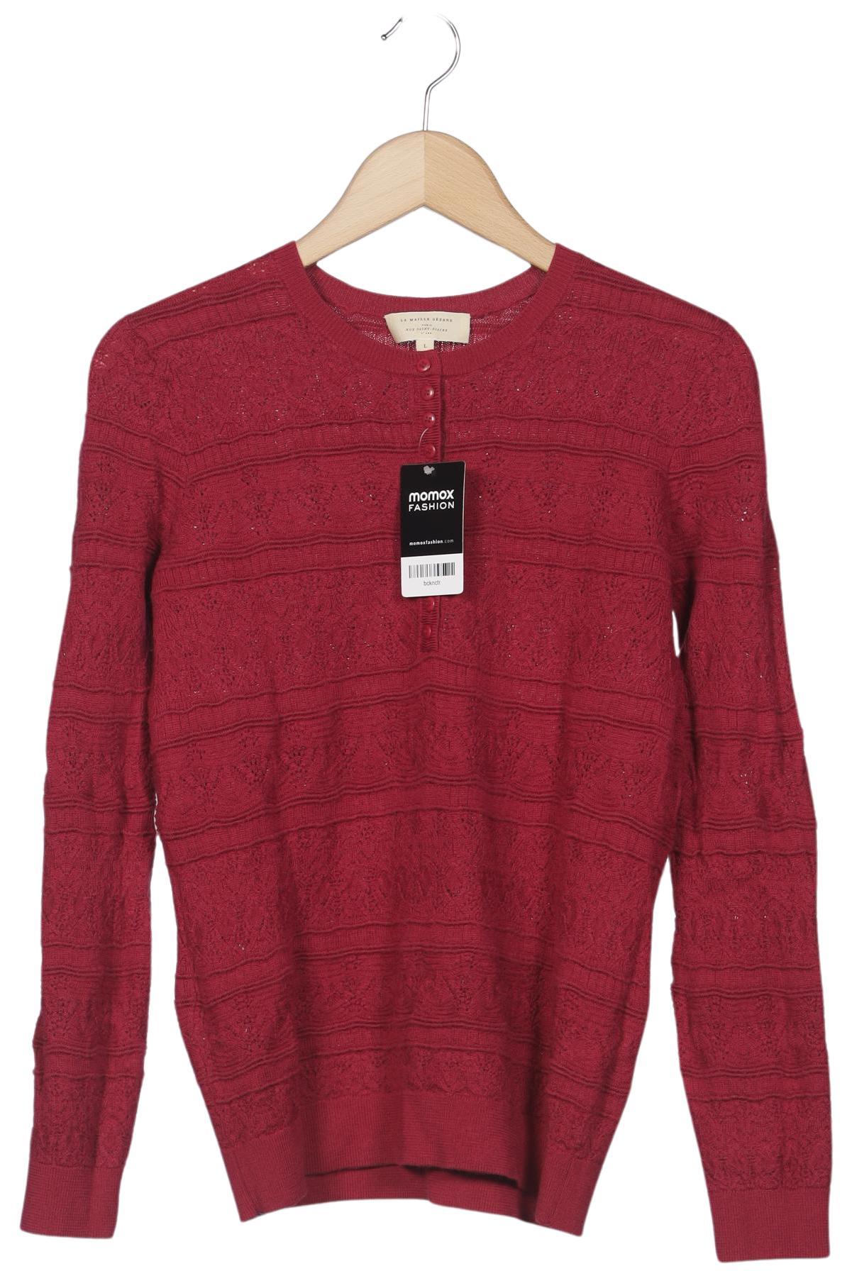 

Sezane Damen Pullover, rot, Gr. 42