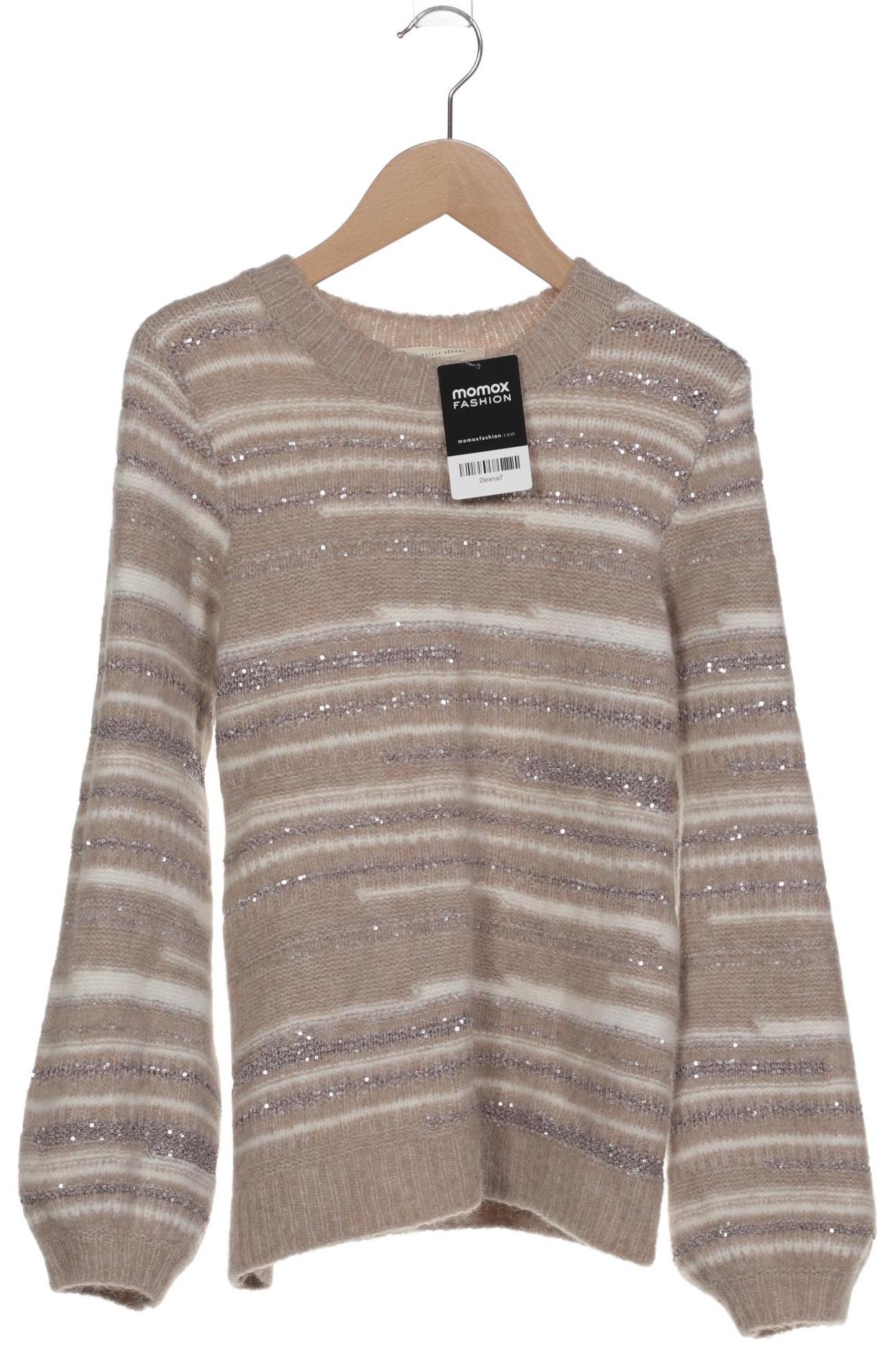 

Sezane Damen Pullover, beige, Gr. 36