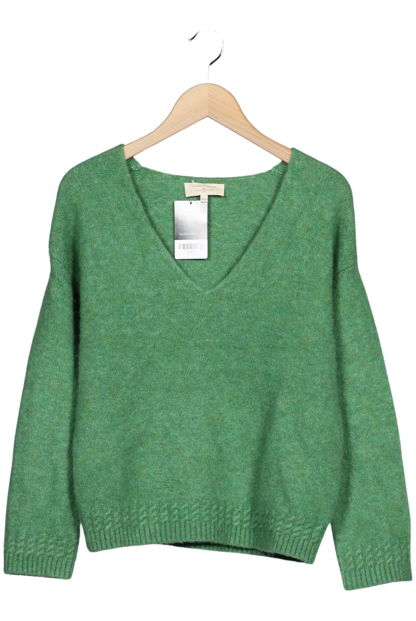 

Sezane Damen Pullover, grün, Gr. 32
