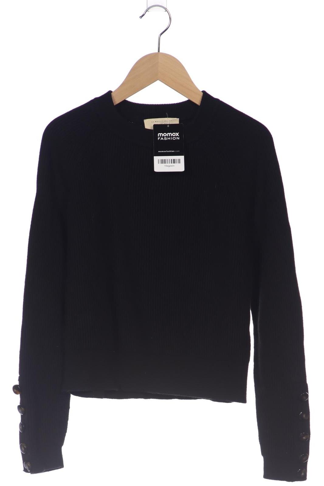 

Sezane Damen Pullover, schwarz, Gr. 38