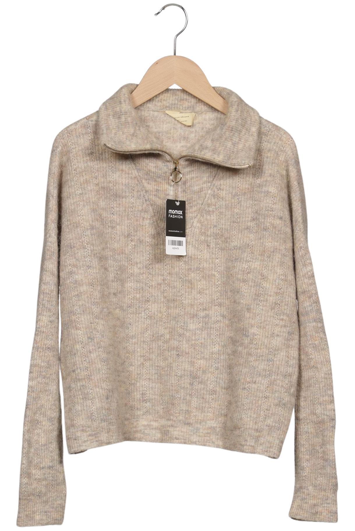 

Sezane Damen Pullover, beige, Gr. 38