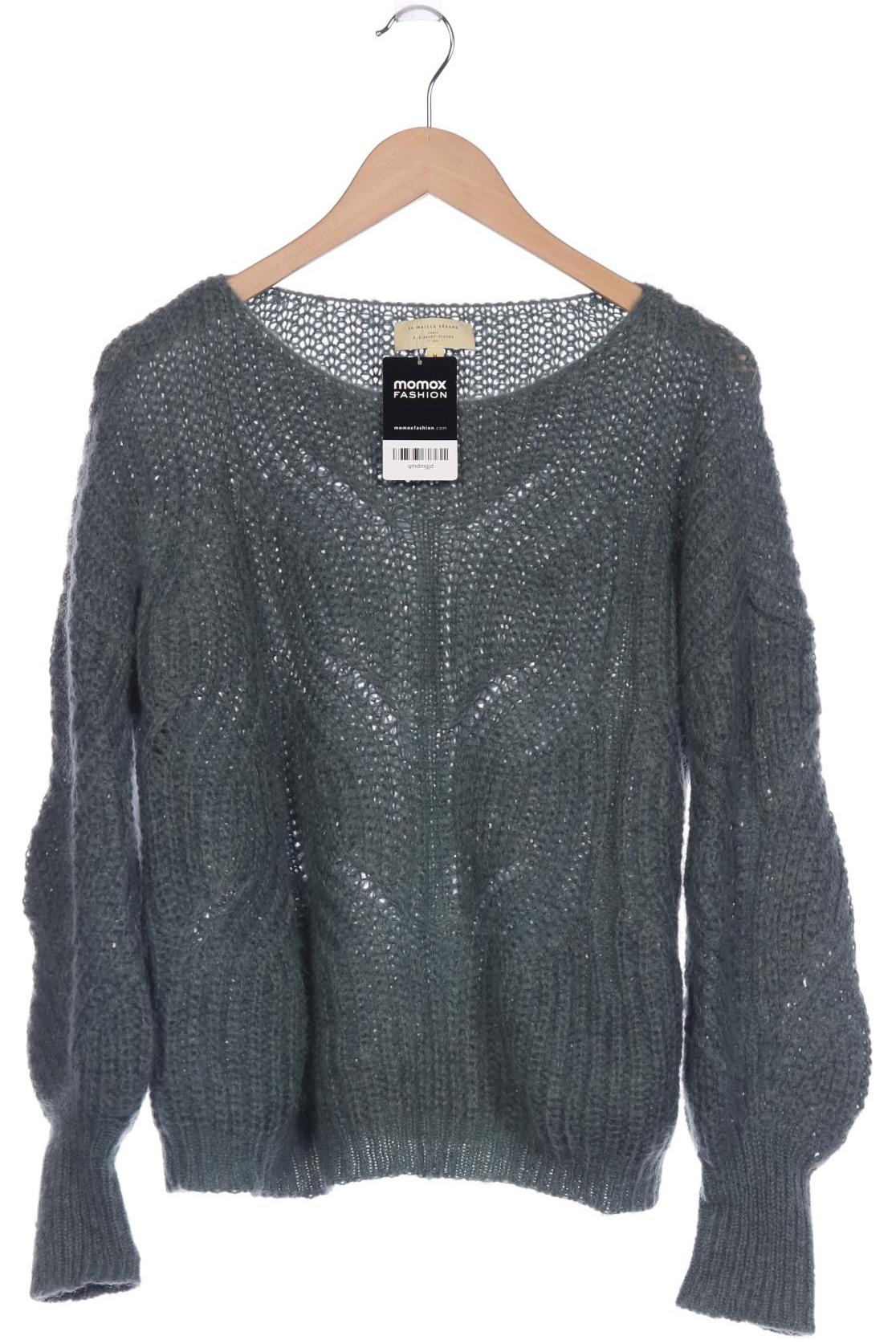 

Sezane Damen Pullover, türkis, Gr. 38