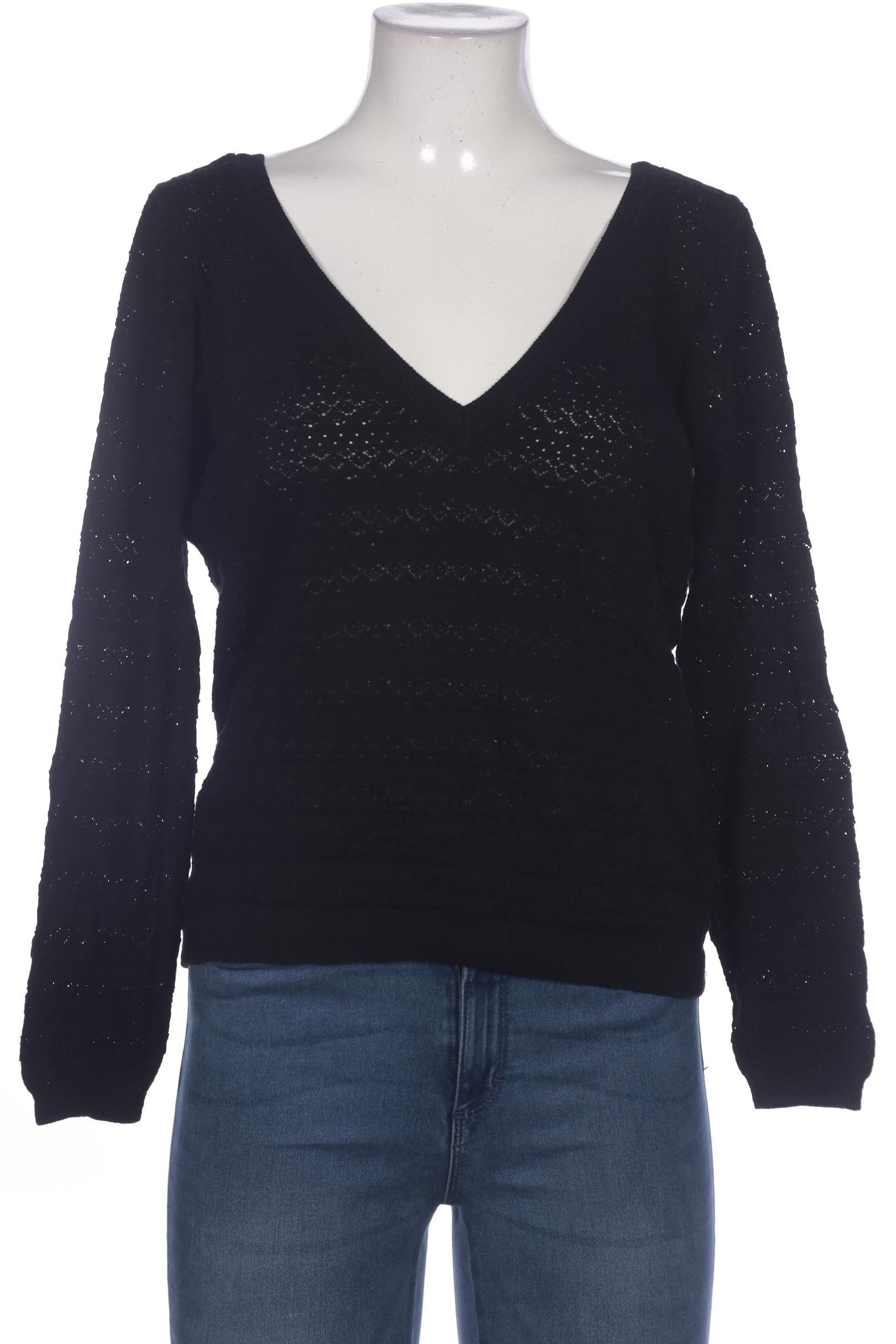 

Sezane Damen Pullover, schwarz, Gr. 38