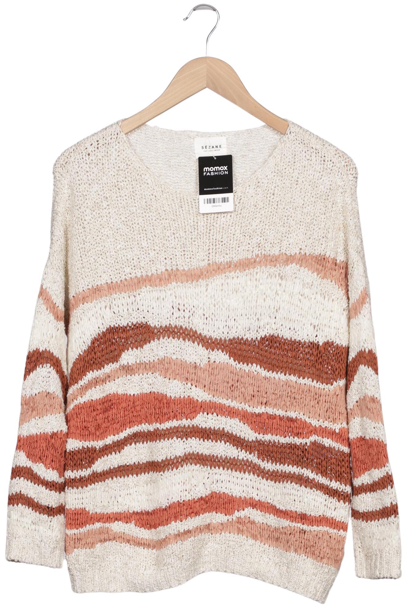 

Sezane Damen Pullover, cremeweiß, Gr. 38