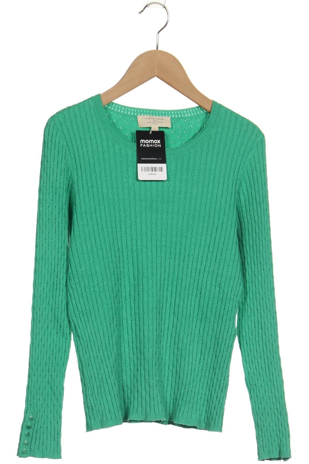 

Sezane Damen Pullover, grün, Gr. 42