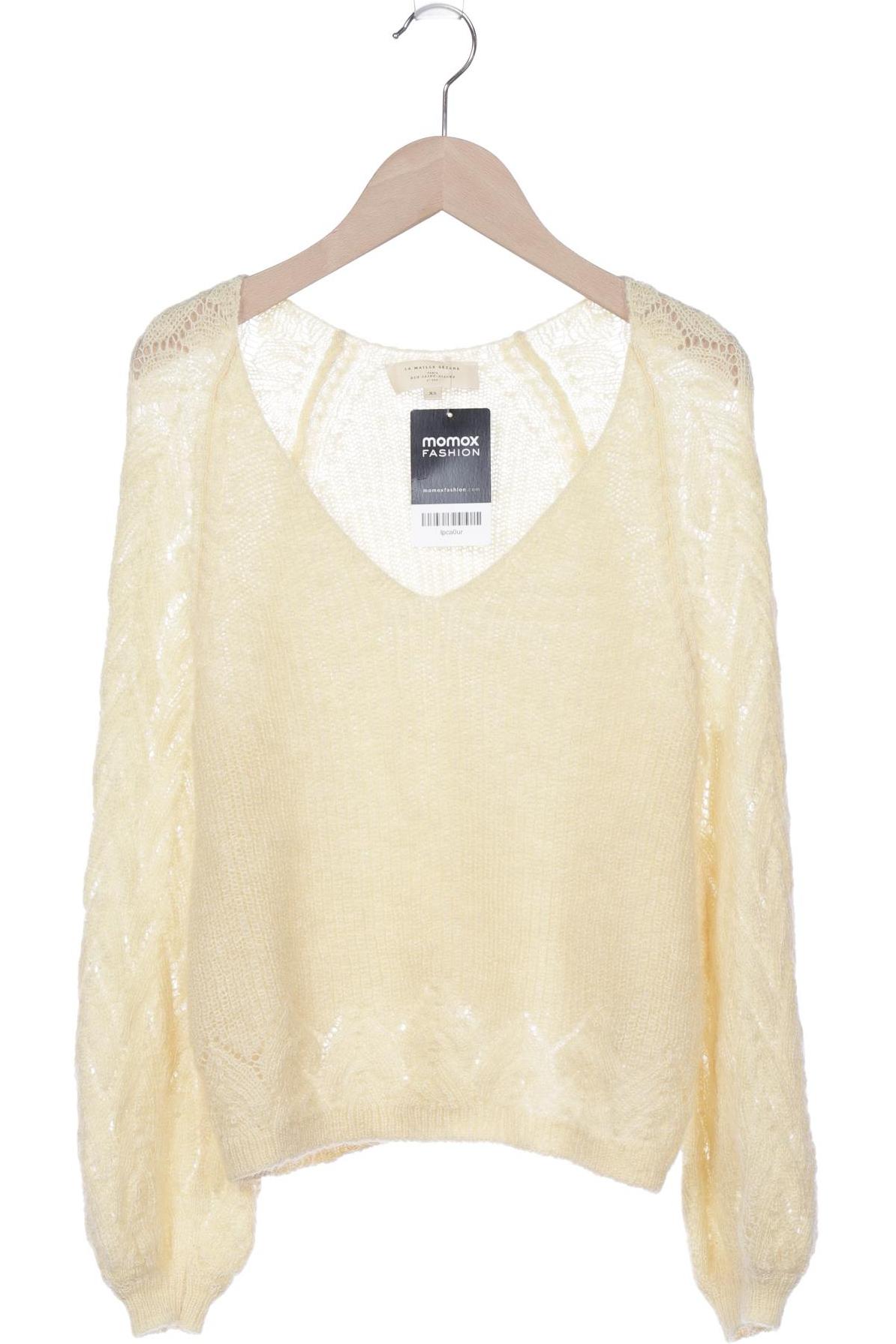 

Sezane Damen Pullover, gelb, Gr. 34