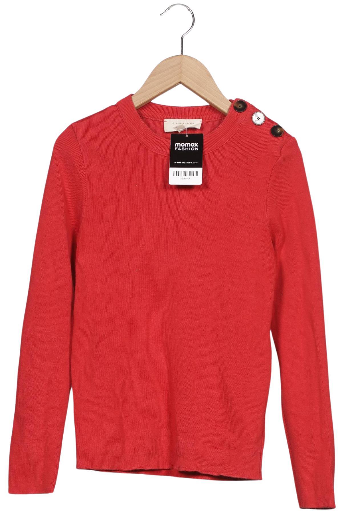 

Sezane Damen Pullover, rot, Gr. 34