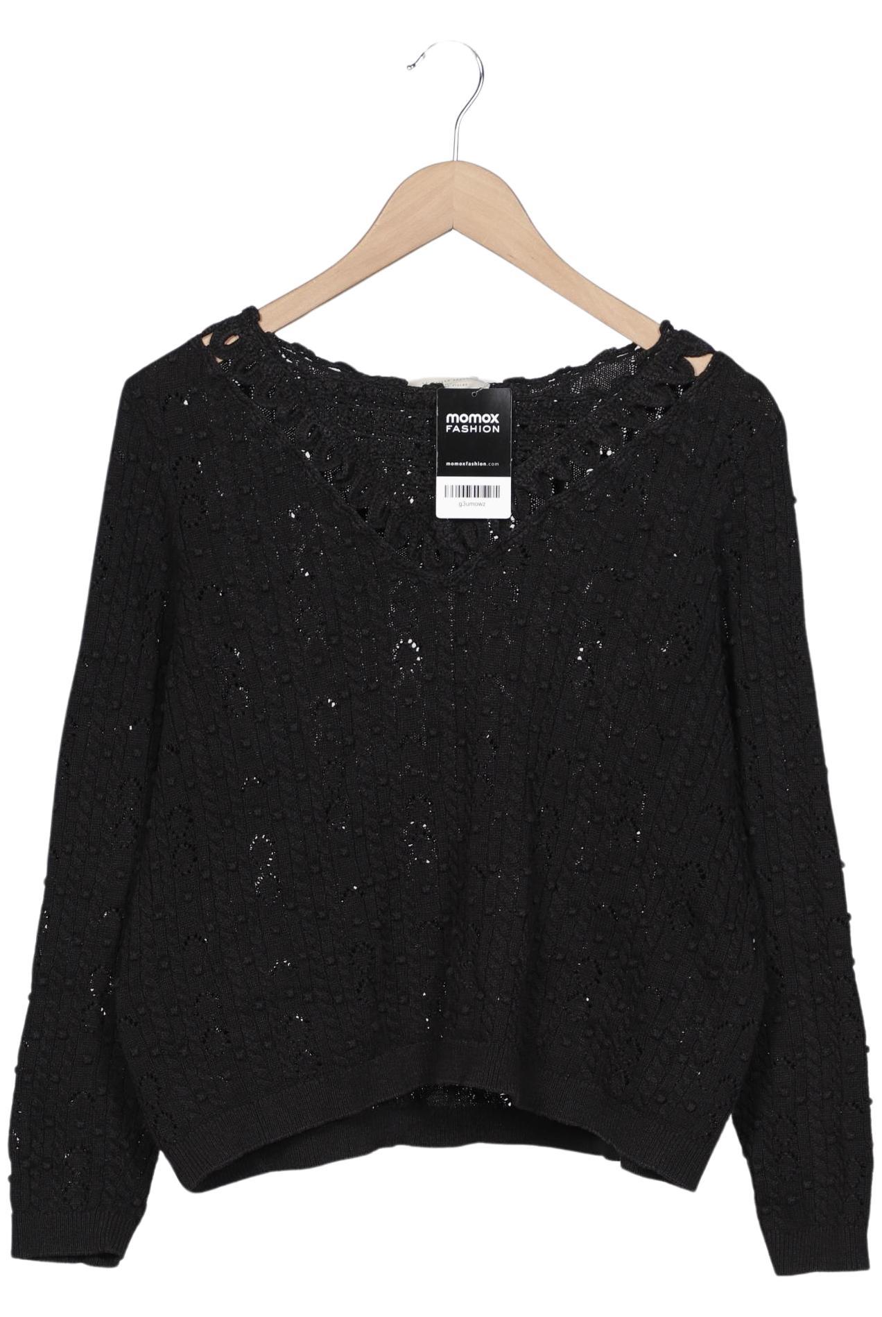 

Sezane Damen Pullover, schwarz, Gr. 42