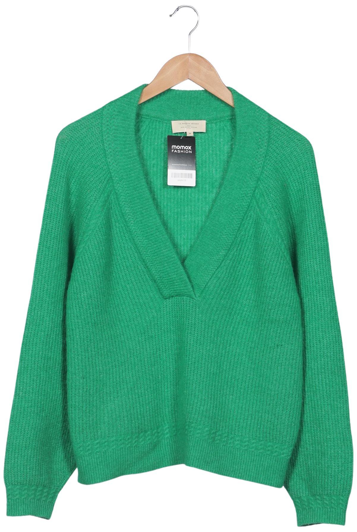 

Sezane Damen Pullover, grün, Gr. 38