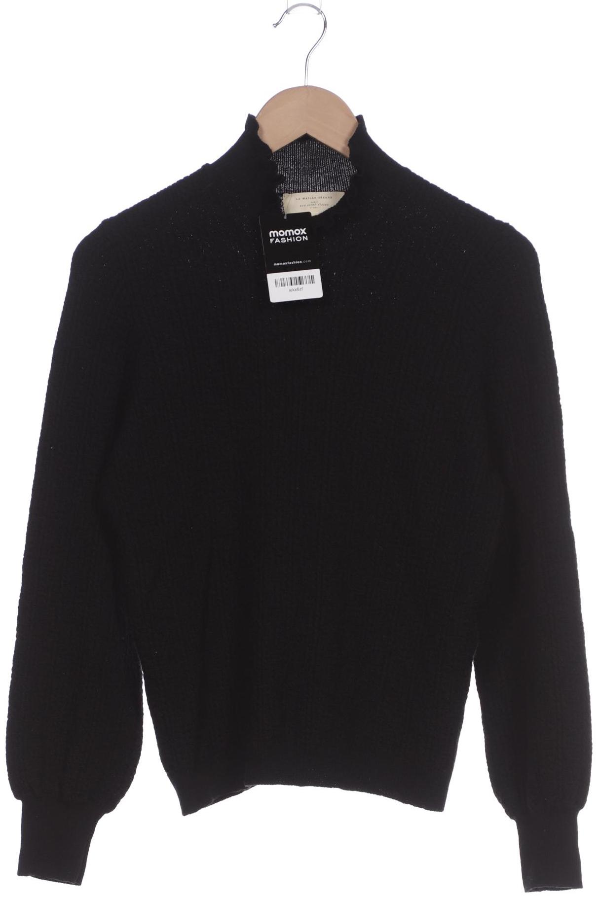 

Sezane Damen Pullover, schwarz, Gr. 42