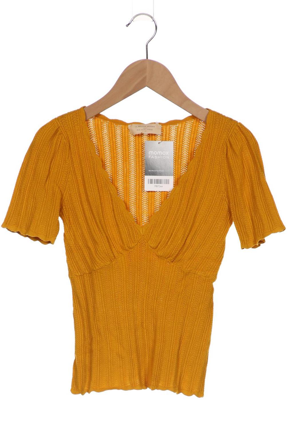 

Sezane Damen Pullover, orange, Gr. 34