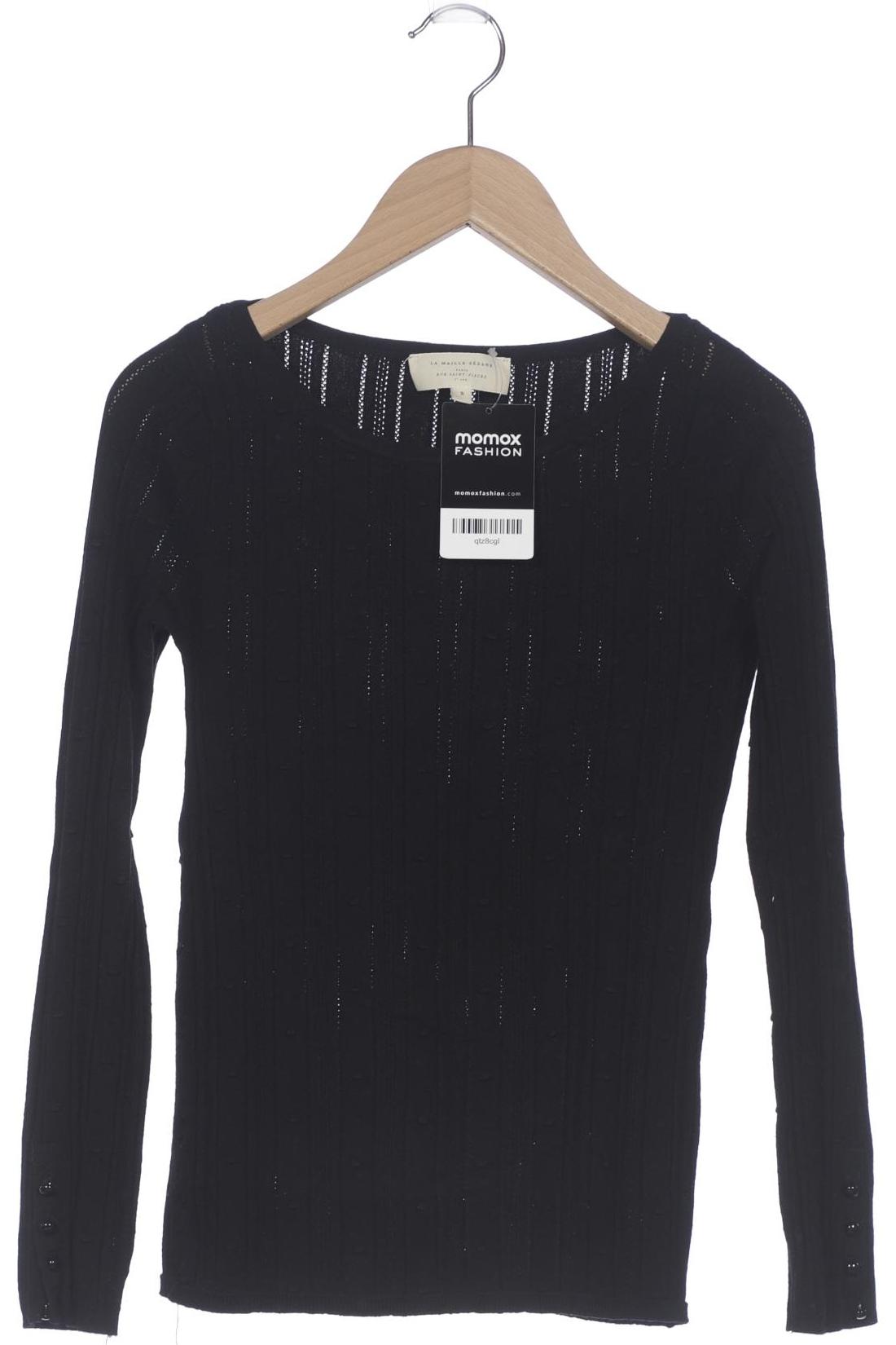 

Sezane Damen Pullover, schwarz, Gr. 36