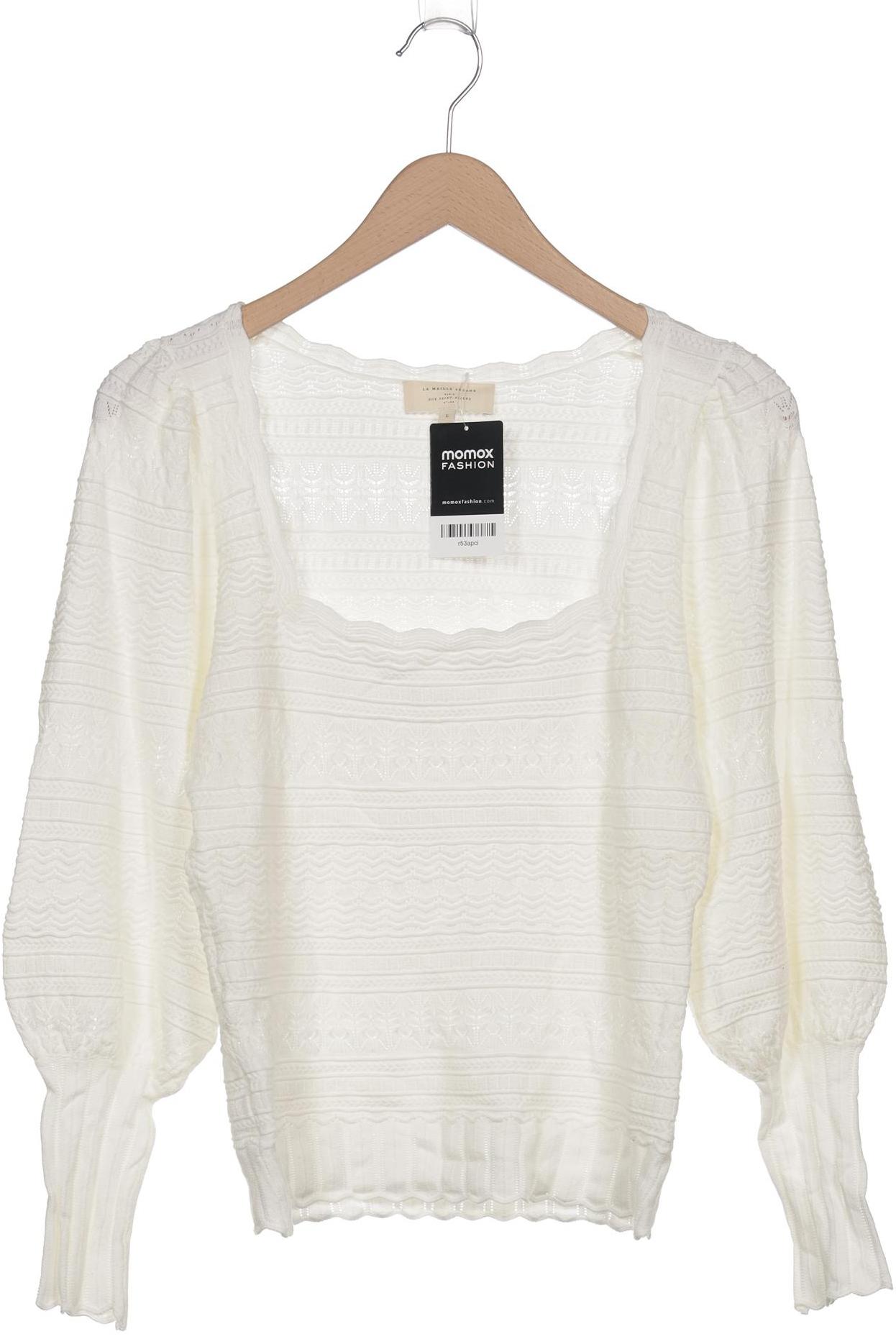 

Sezane Damen Pullover, weiß, Gr. 42