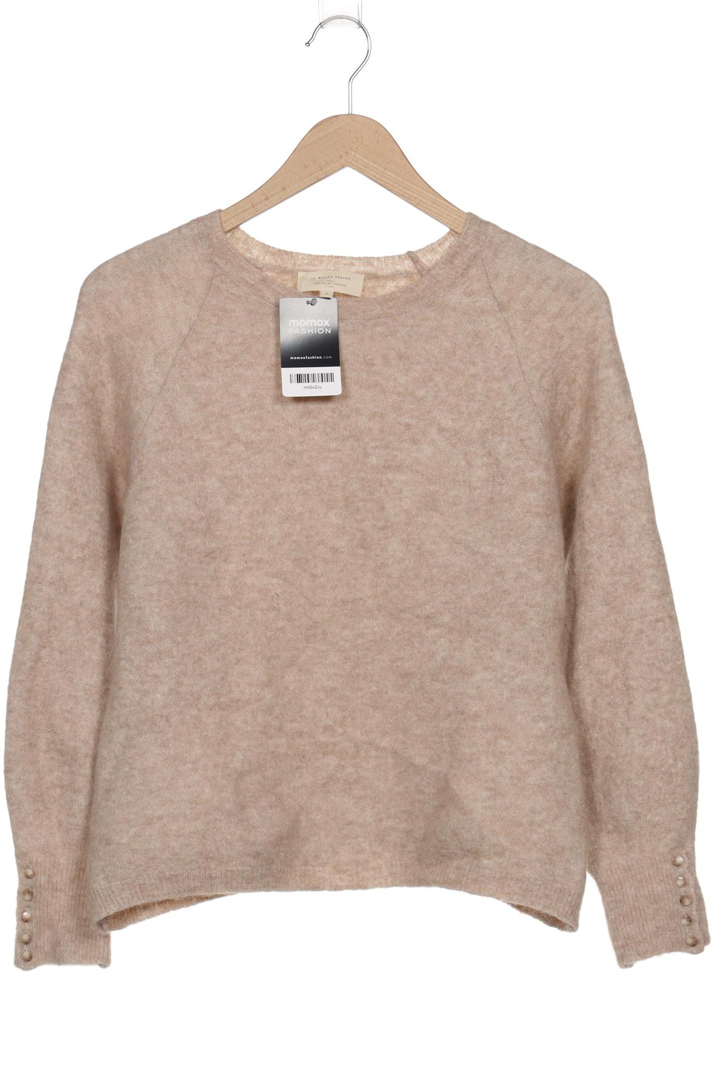 

Sezane Damen Pullover, beige, Gr. 42