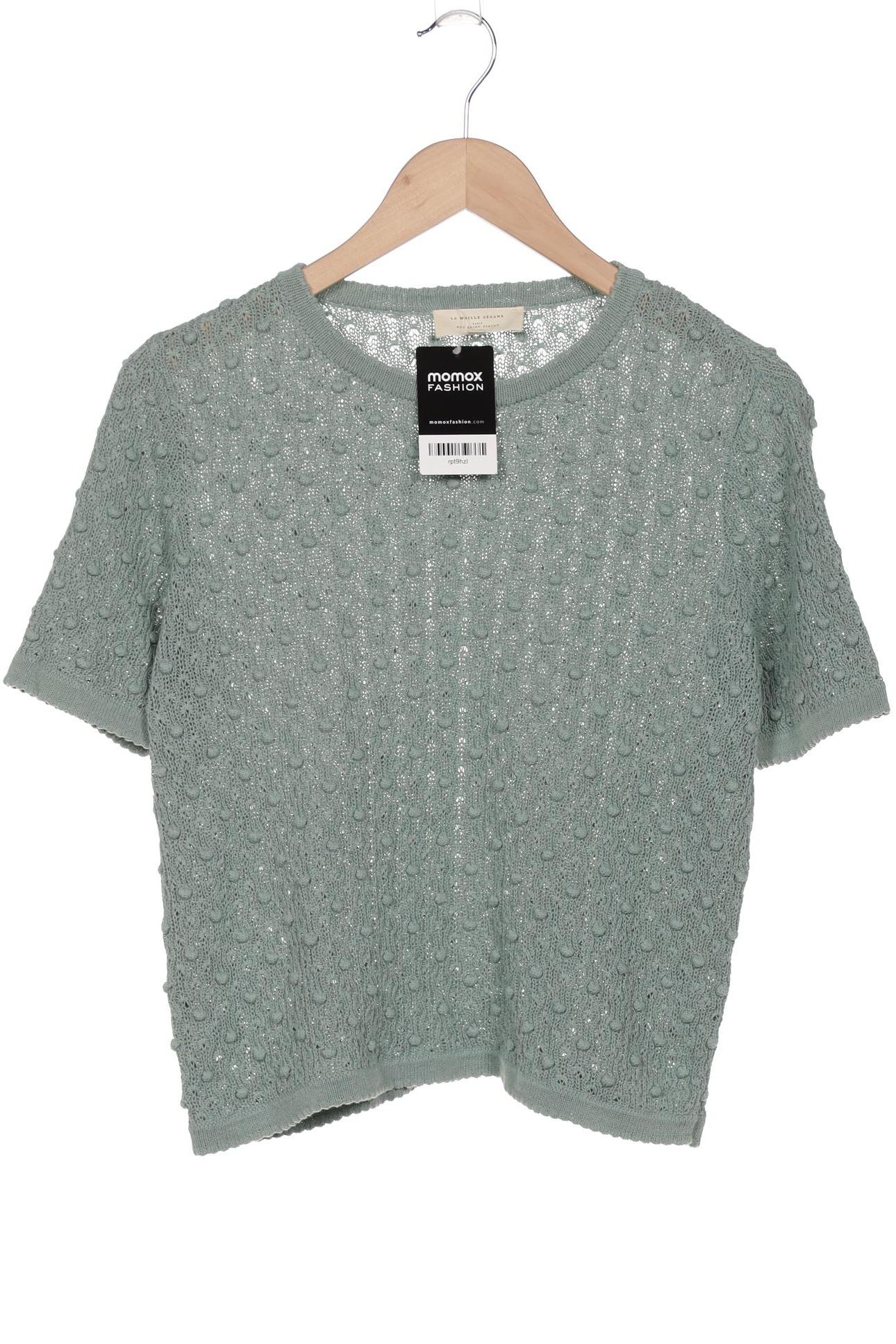 

Sezane Damen Pullover, grün, Gr. 38