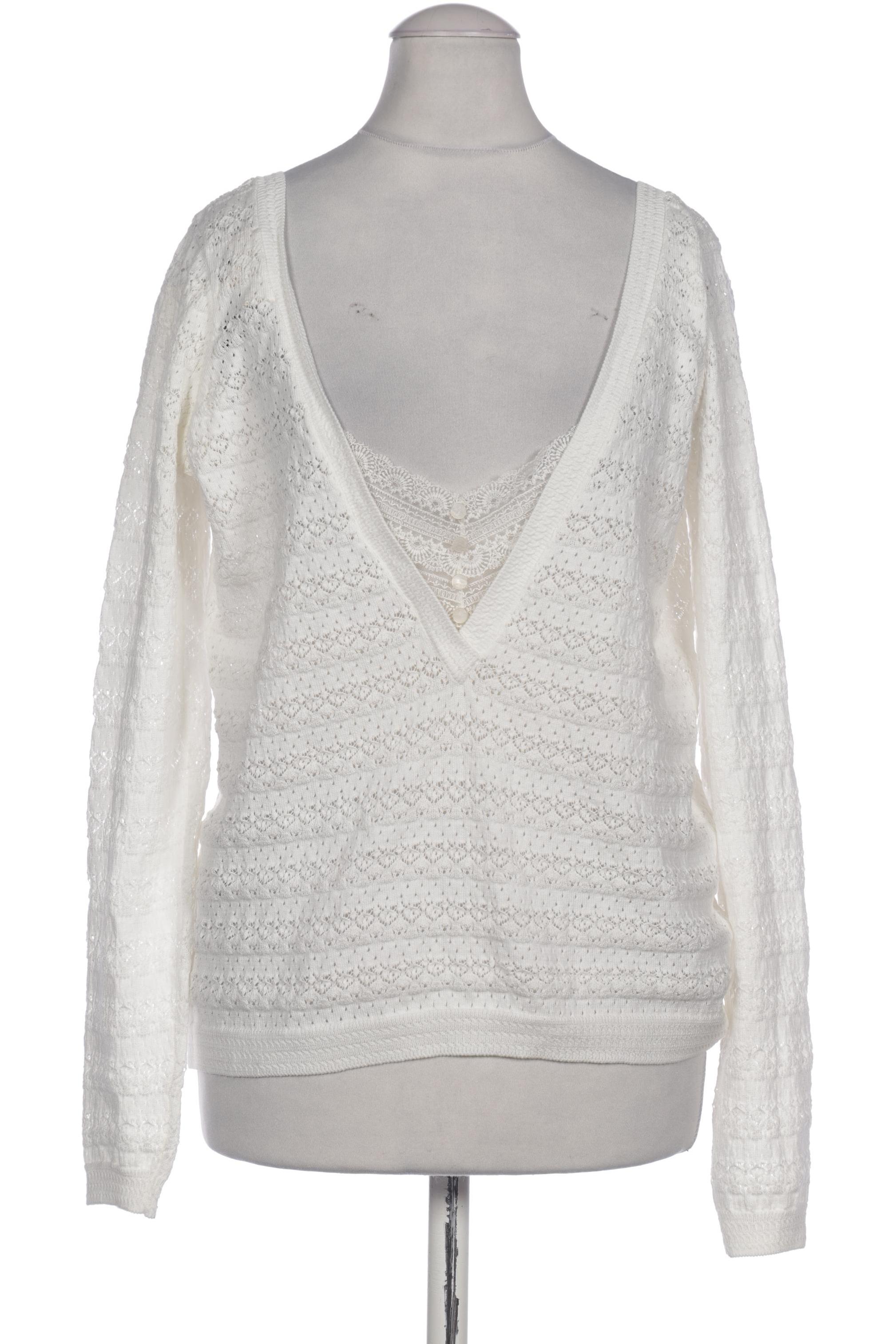 

Sezane Damen Pullover, weiß, Gr. 34
