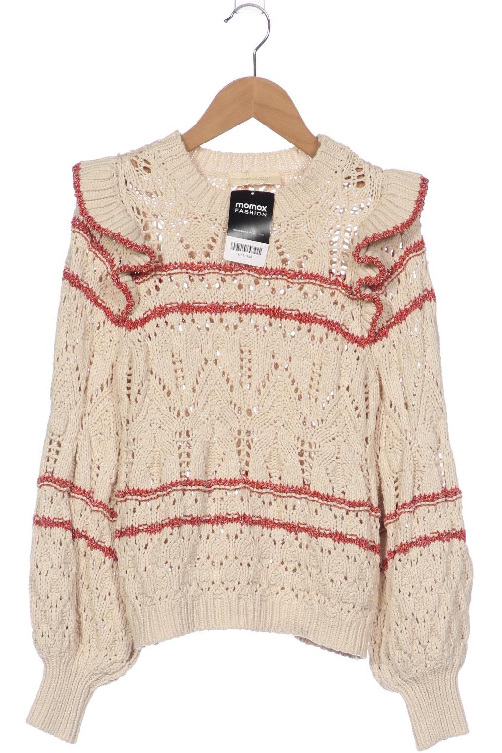 

Sezane Damen Pullover, beige, Gr. 34