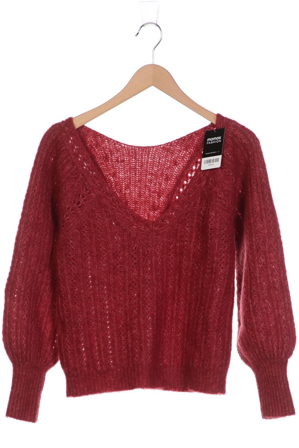 

Sezane Damen Pullover, rot, Gr. 38