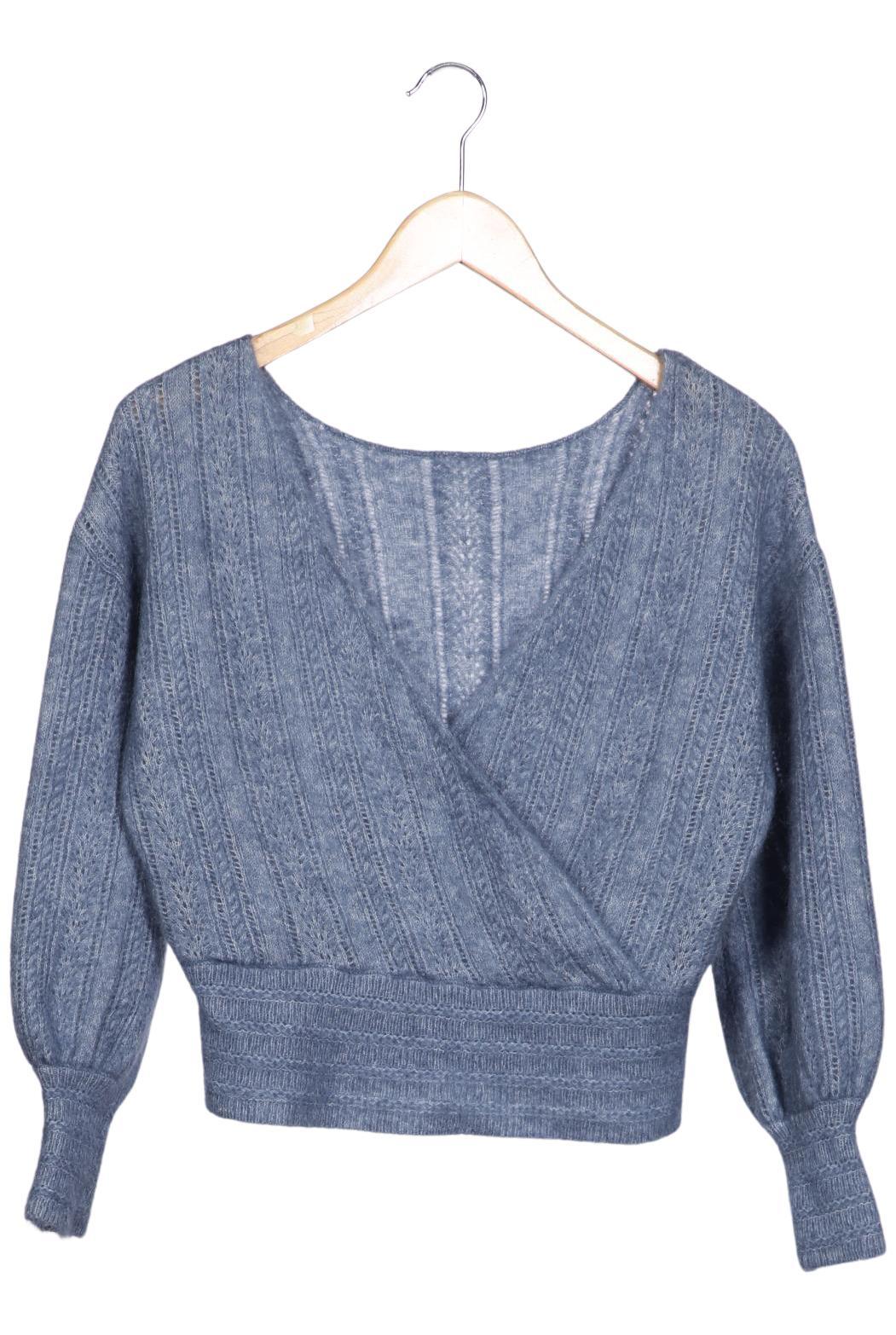 

Sezane Damen Pullover, blau, Gr. 38