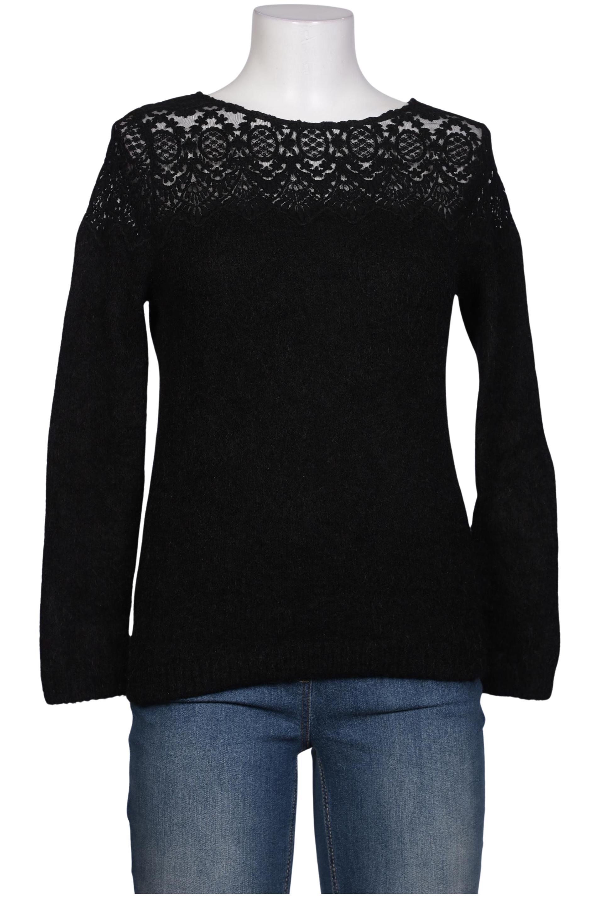

Sezane Damen Pullover, schwarz, Gr. 38