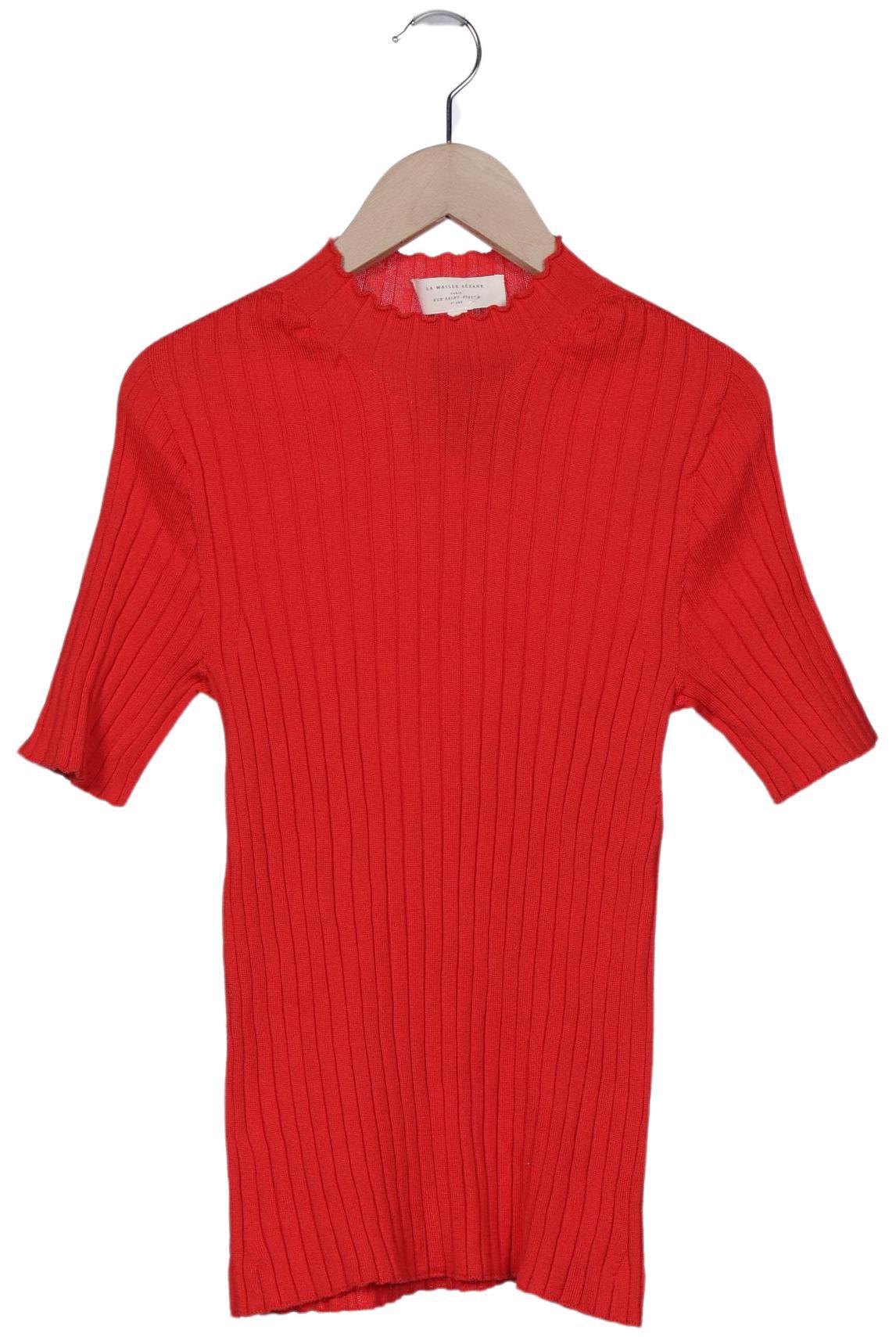 

Sezane Damen Pullover, rot, Gr. 38