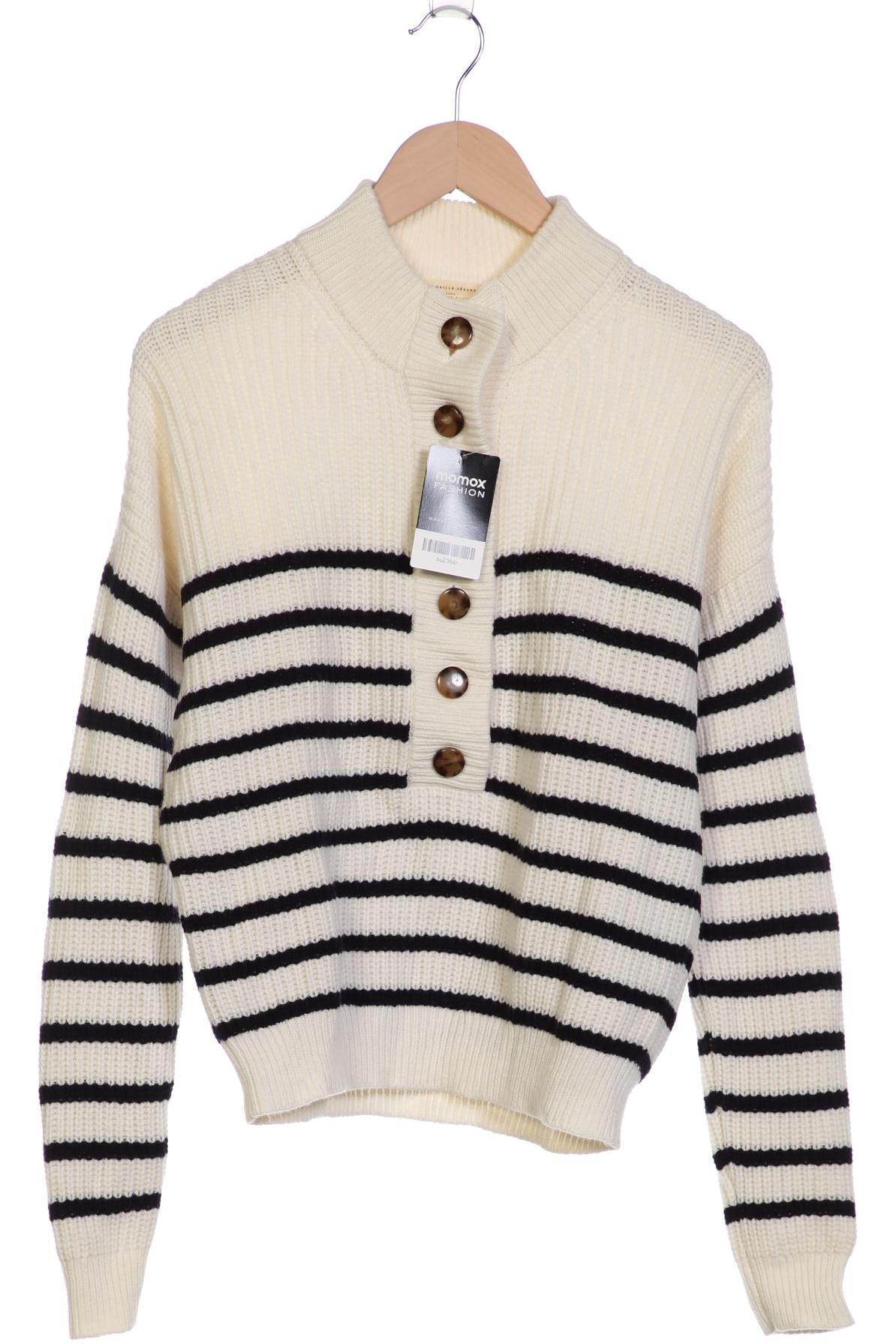 

Sezane Damen Pullover, weiß, Gr. 36