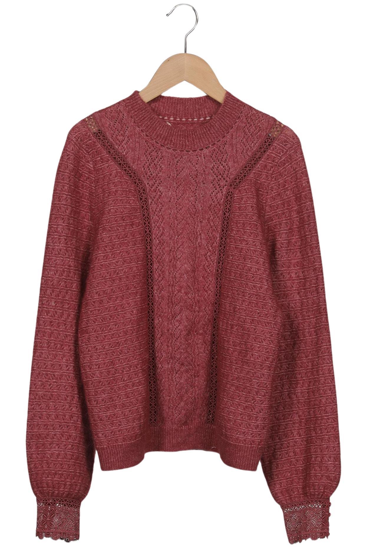 

Sezane Damen Pullover, rot, Gr. 36