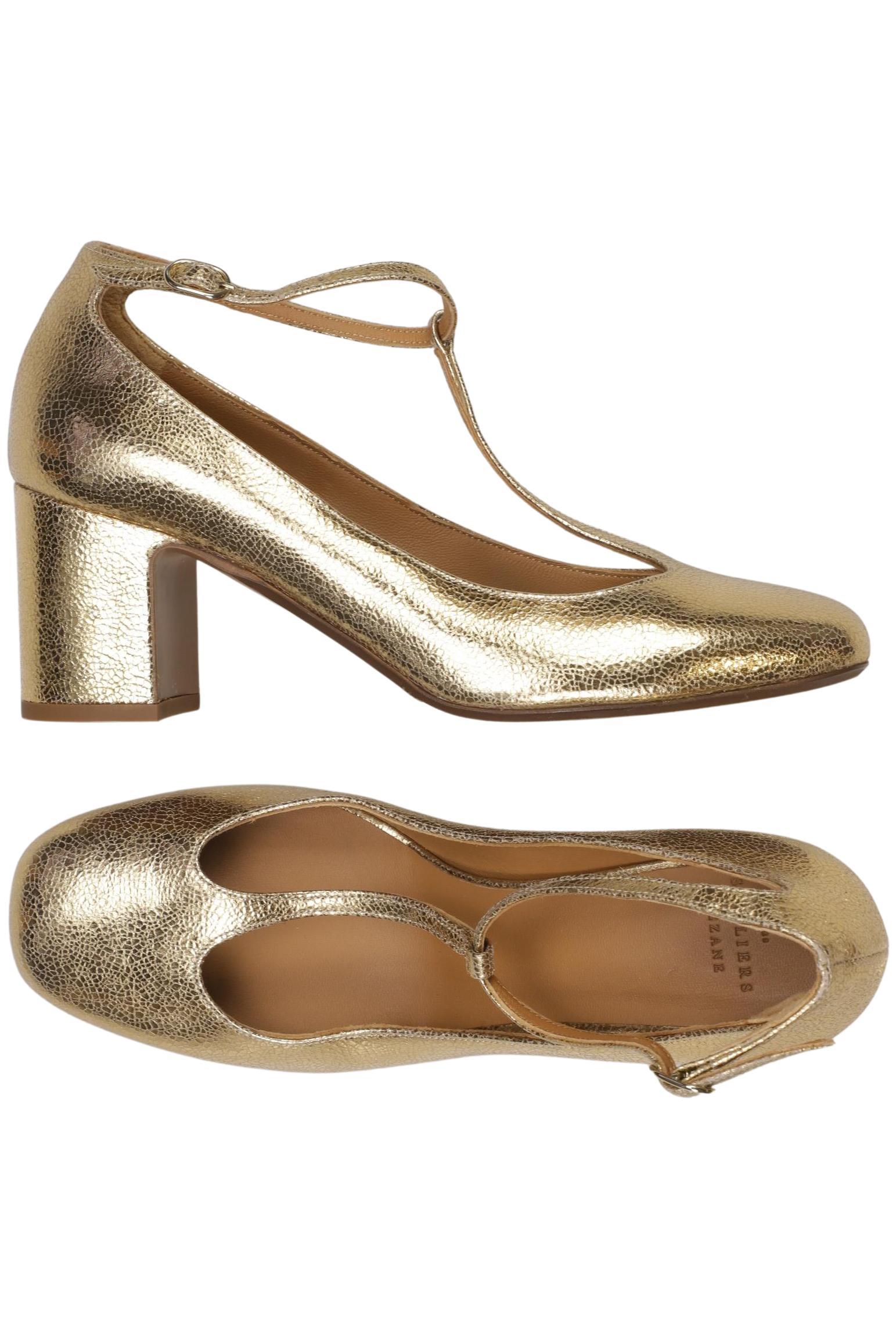 

Sezane Damen Pumps, gold, Gr. 39