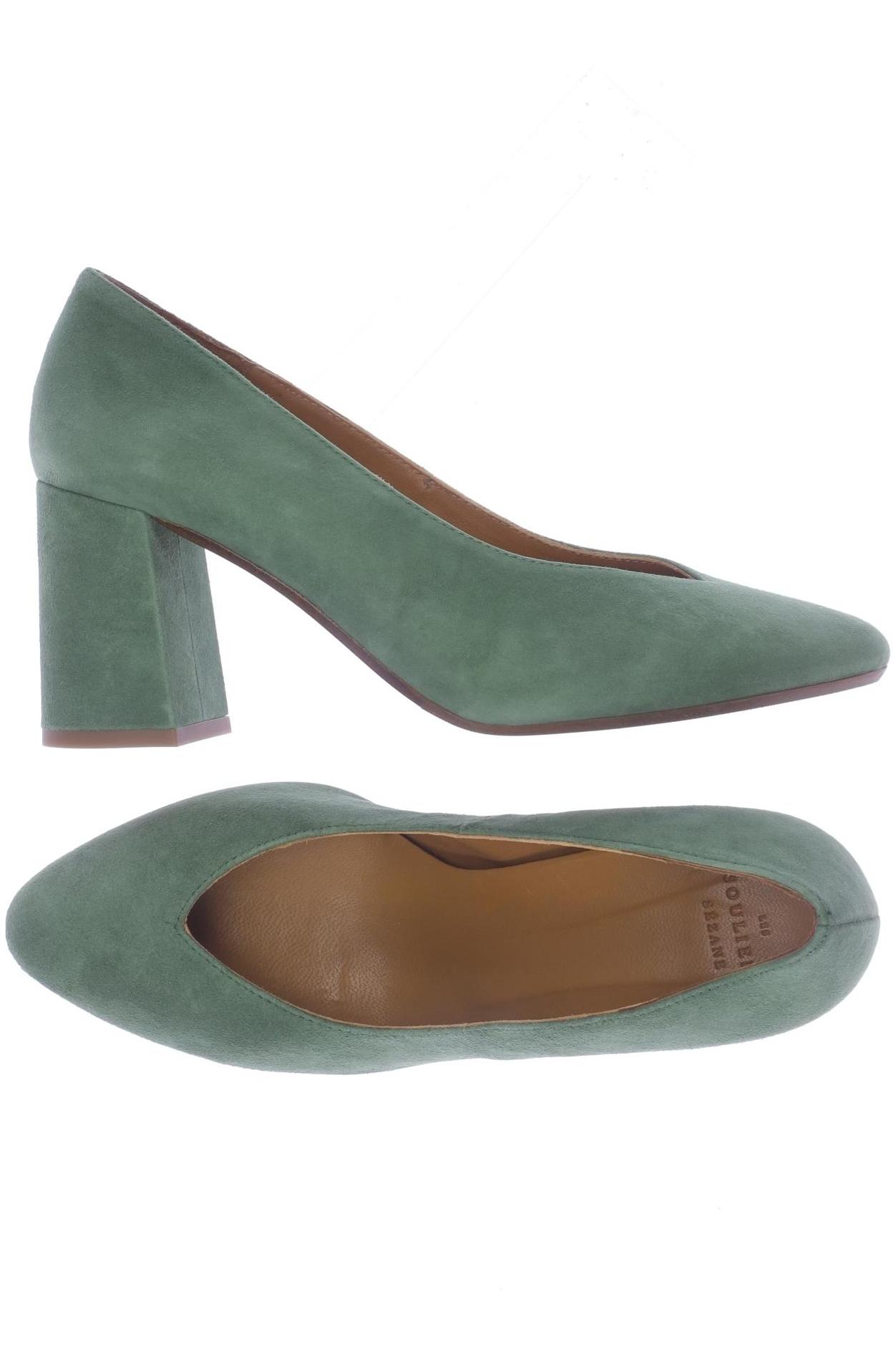 

Sezane Damen Pumps, grün, Gr. 38