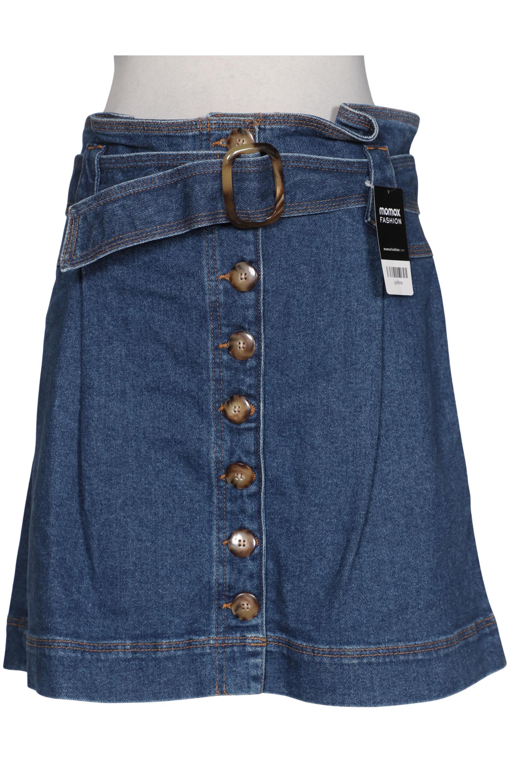 

Sezane Damen Rock, blau, Gr. 44