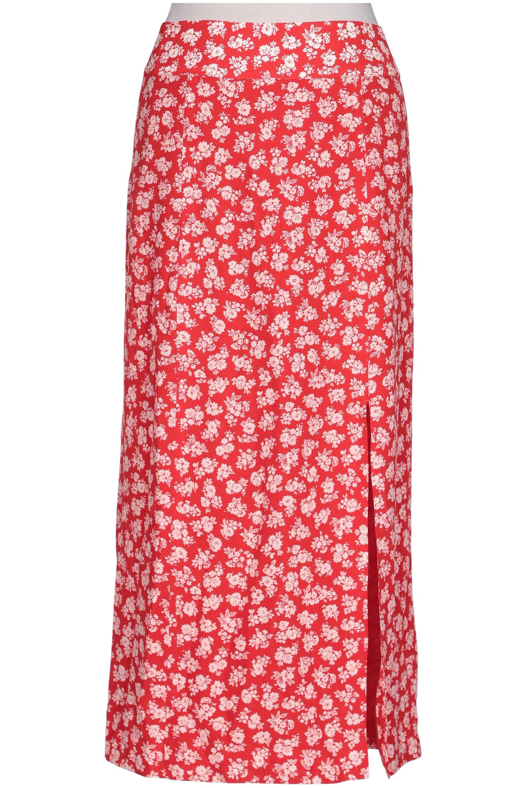 

Sezane Damen Rock, rot, Gr. 34