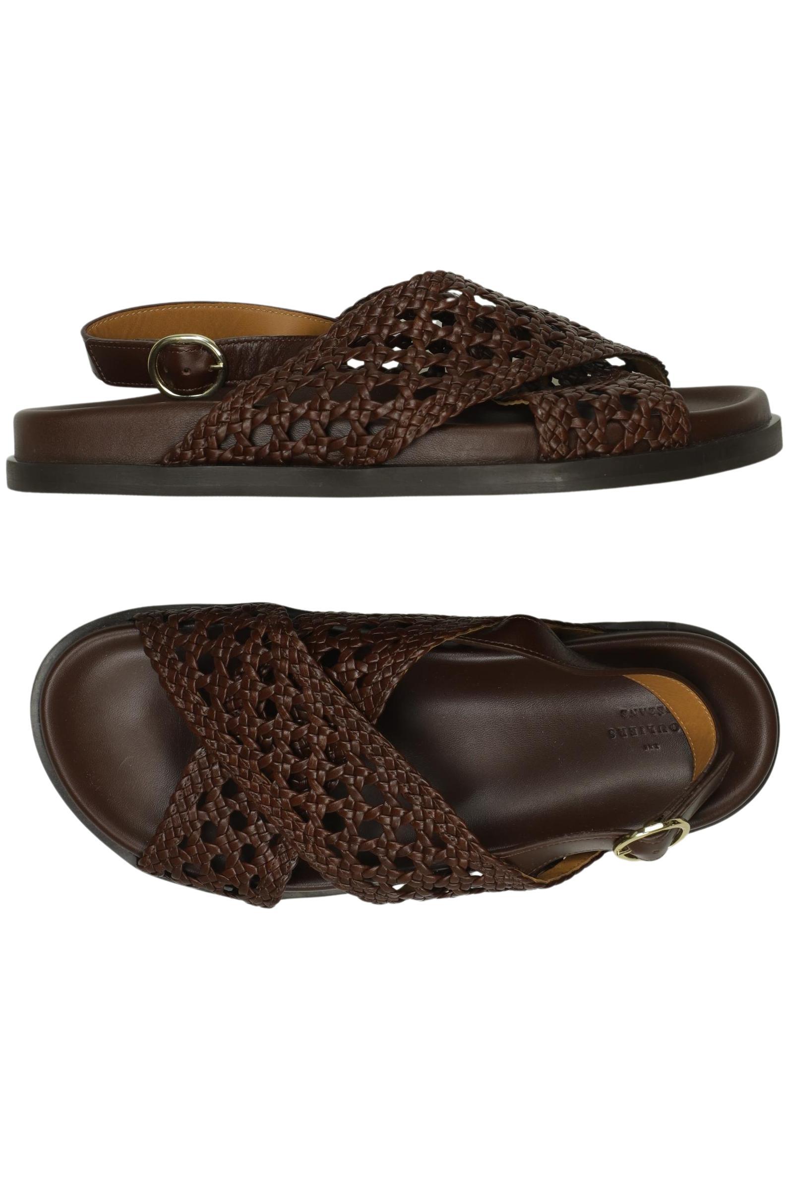 

Sezane Damen Sandale, braun, Gr. 40