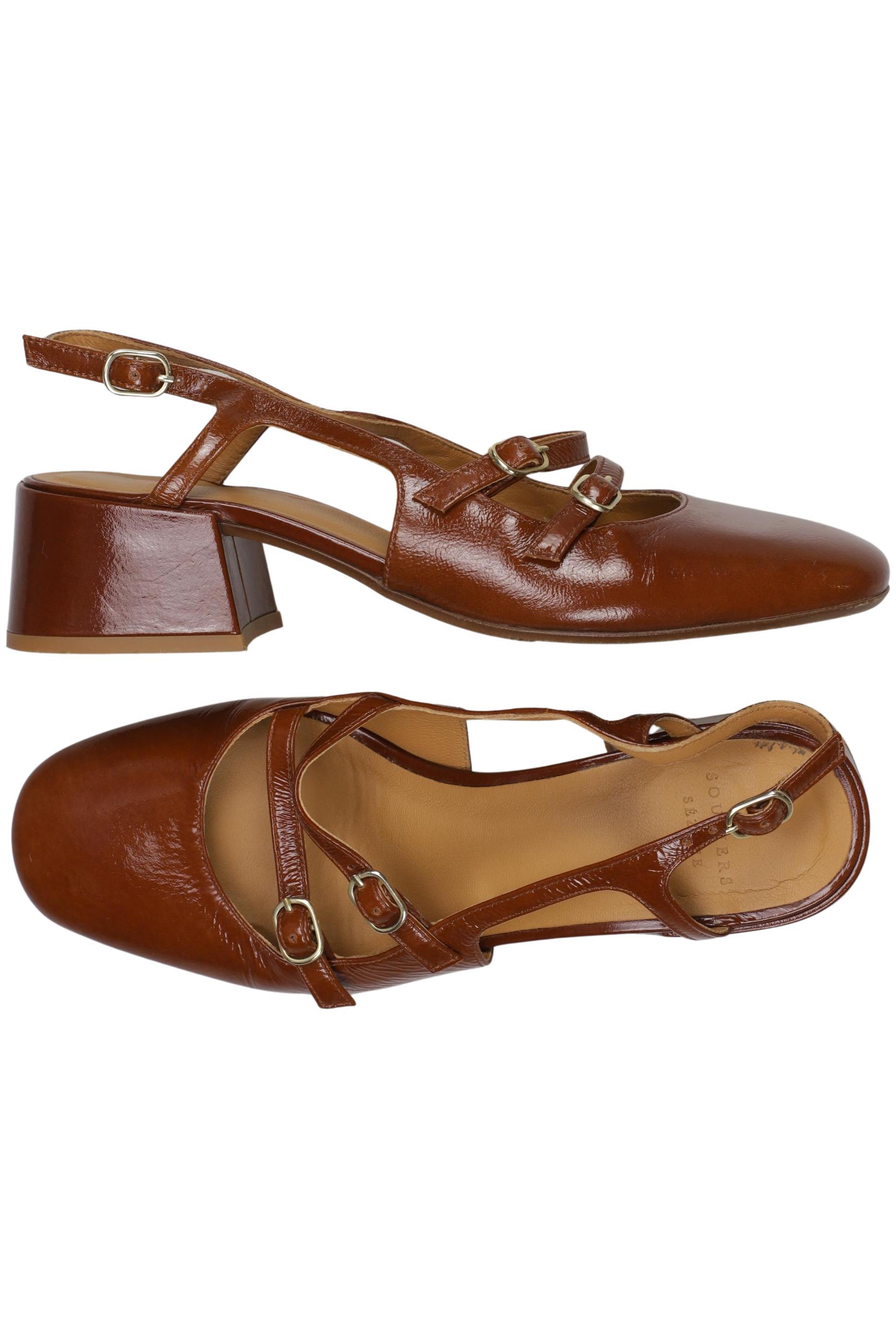 

Sezane Damen Sandale, braun, Gr. 38