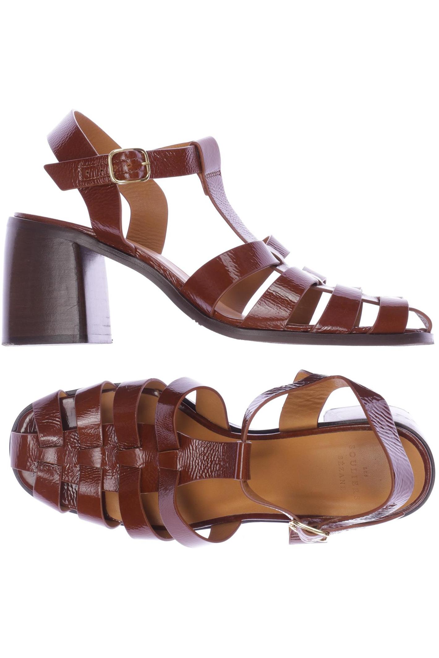 

Sezane Damen Sandale, braun, Gr. 39