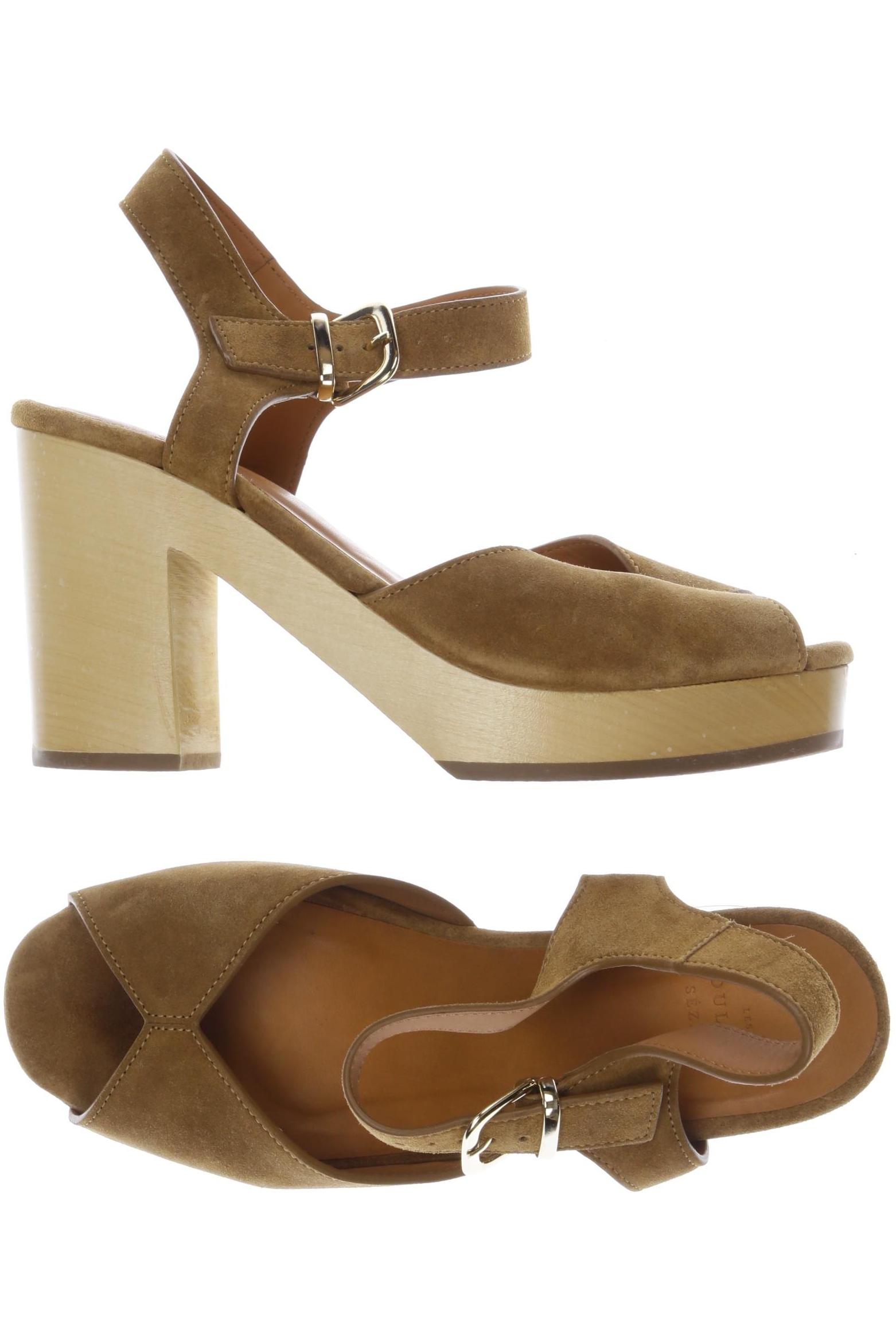 

Sezane Damen Sandale, braun, Gr. 39