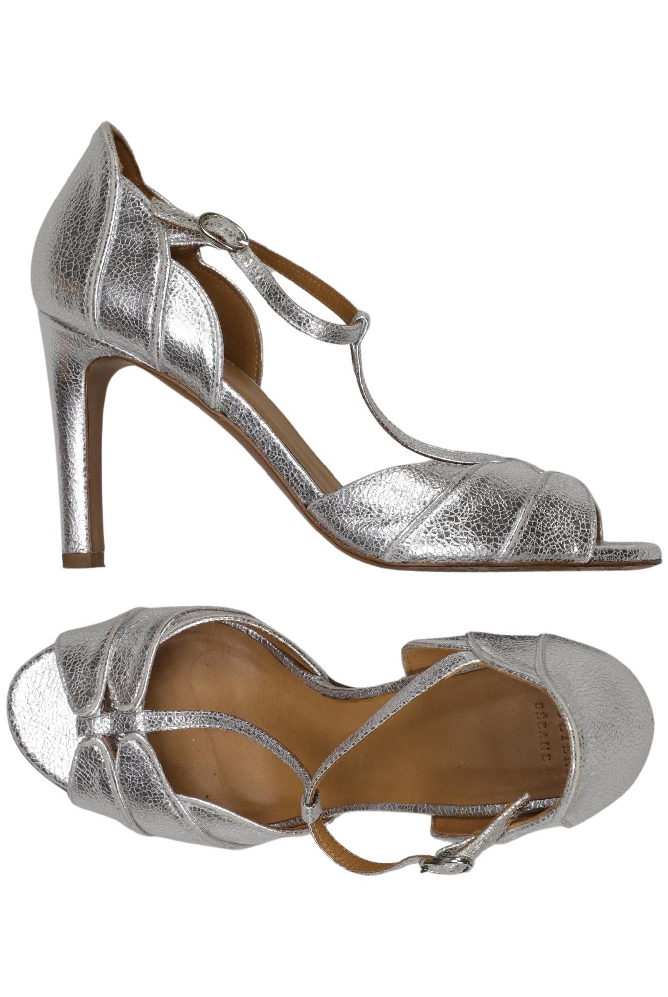 

Sezane Damen Sandale, silber, Gr. 39