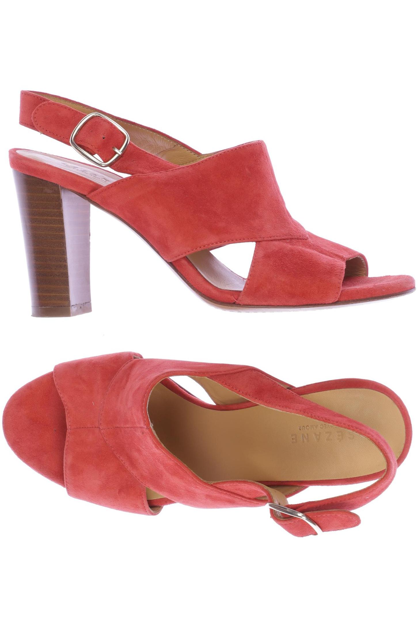 

Sezane Damen Sandale, rot, Gr. 36