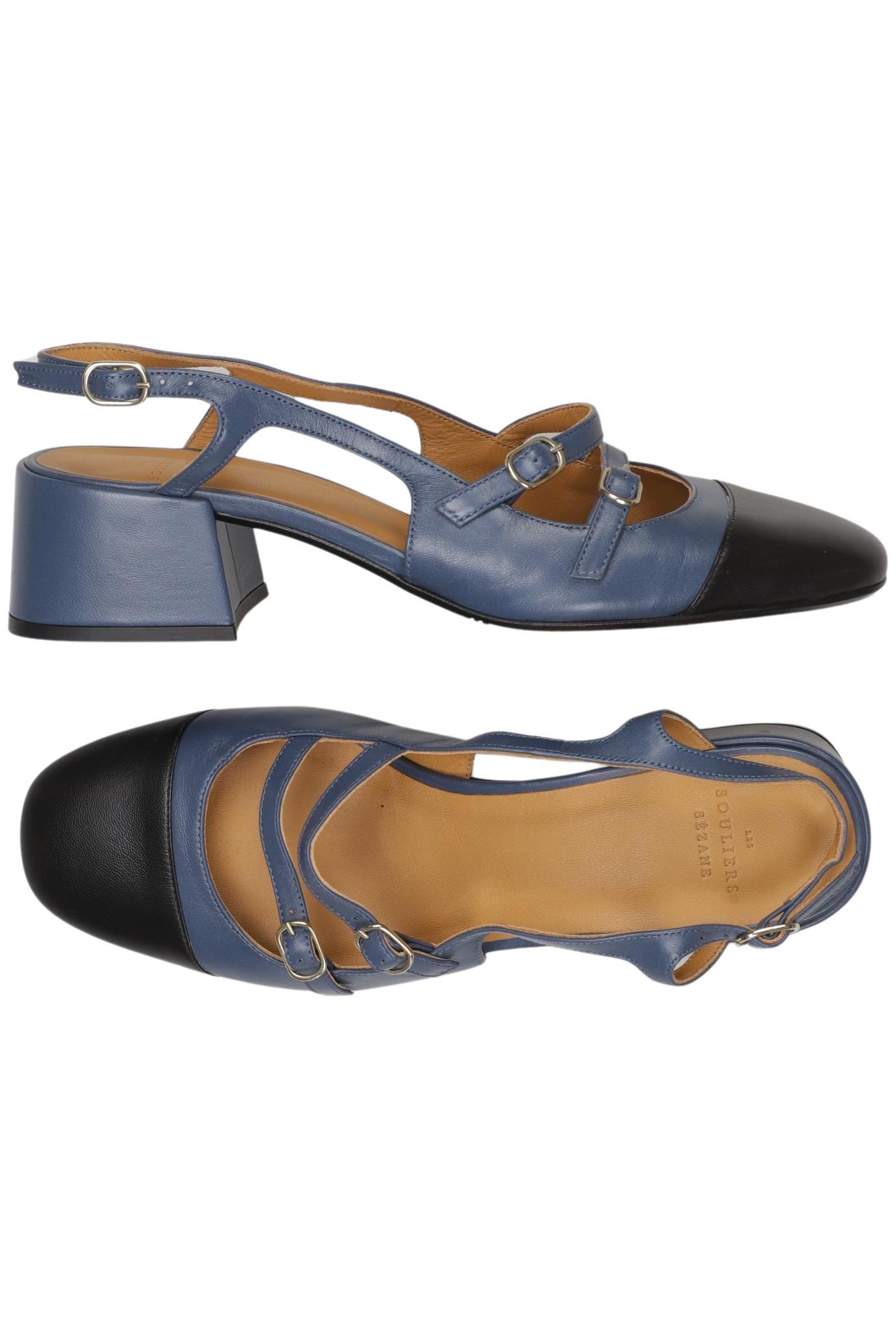 

Sezane Damen Sandale, marineblau, Gr. 40