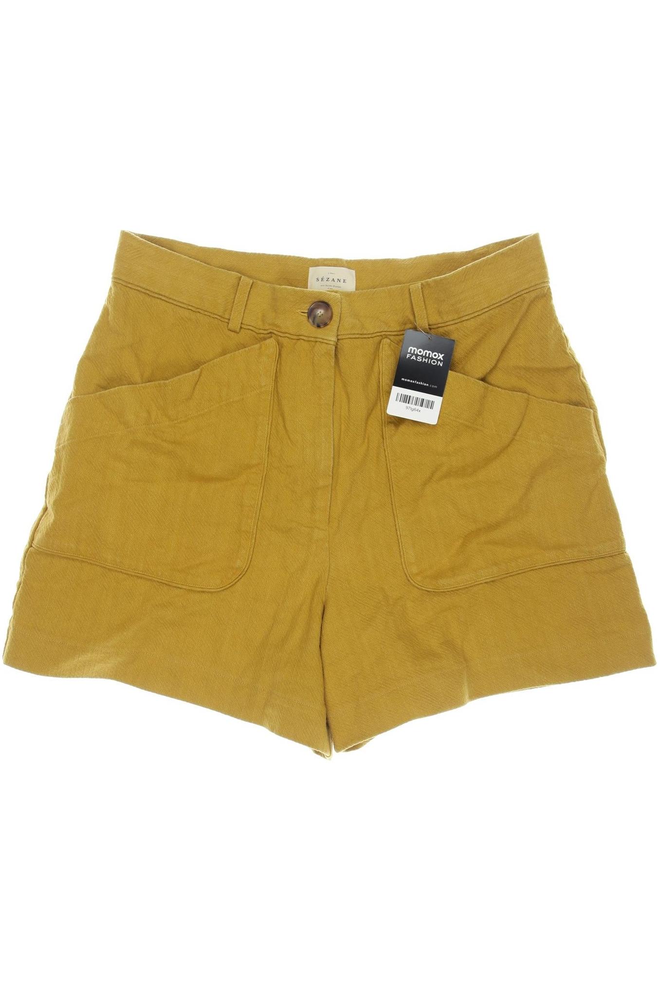 

Sezane Damen Shorts, orange, Gr. 46
