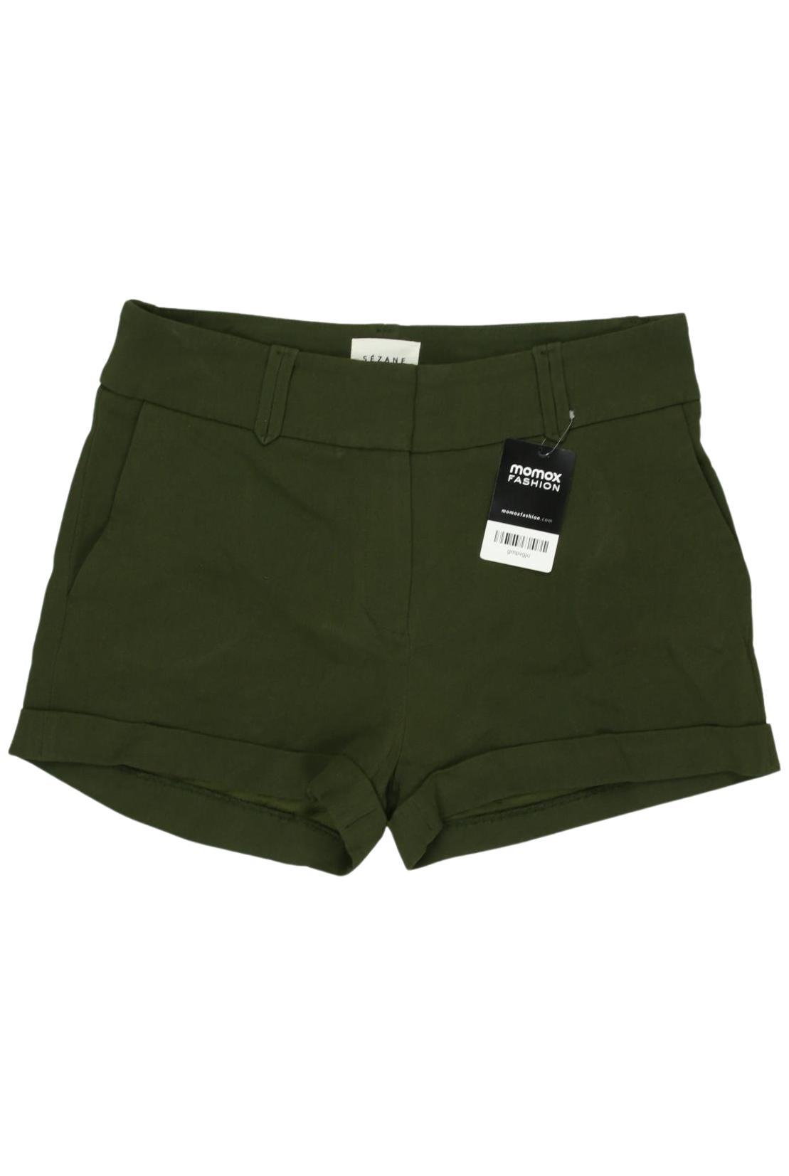 

Sezane Damen Shorts, grün, Gr. 40
