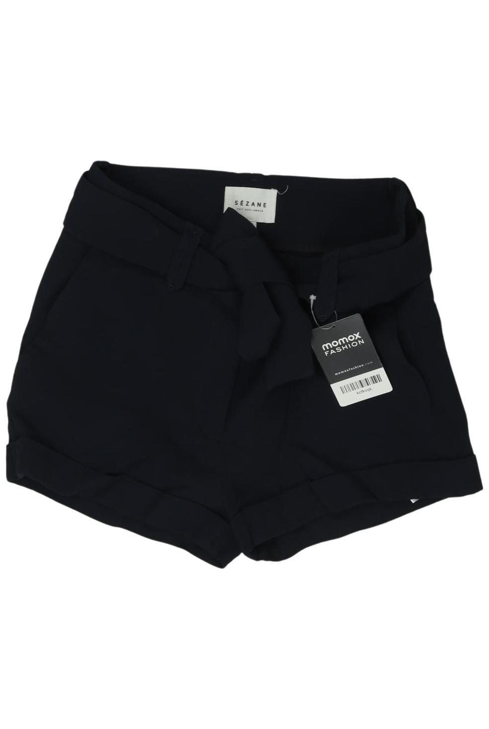 

Sezane Damen Shorts, marineblau, Gr. 34