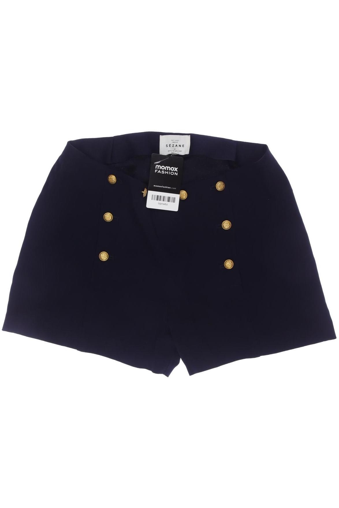 

Sezane Damen Shorts, marineblau, Gr. 36