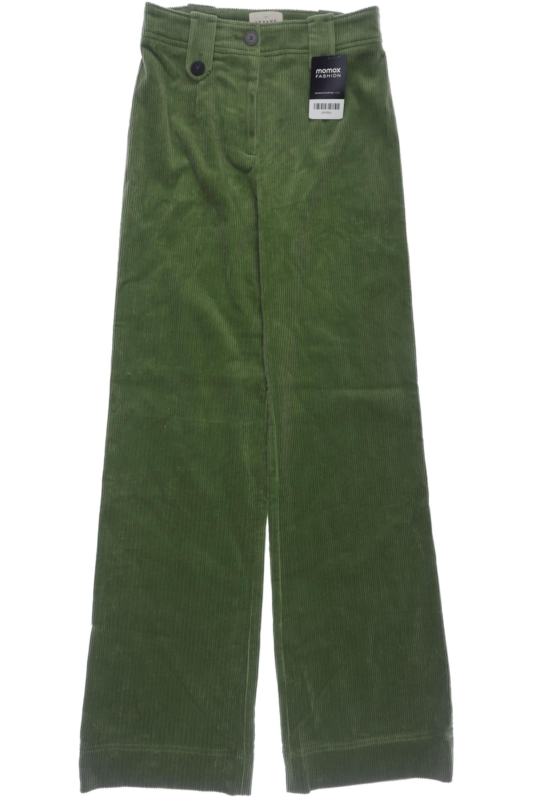 

Sezane Damen Stoffhose, grün, Gr. 36