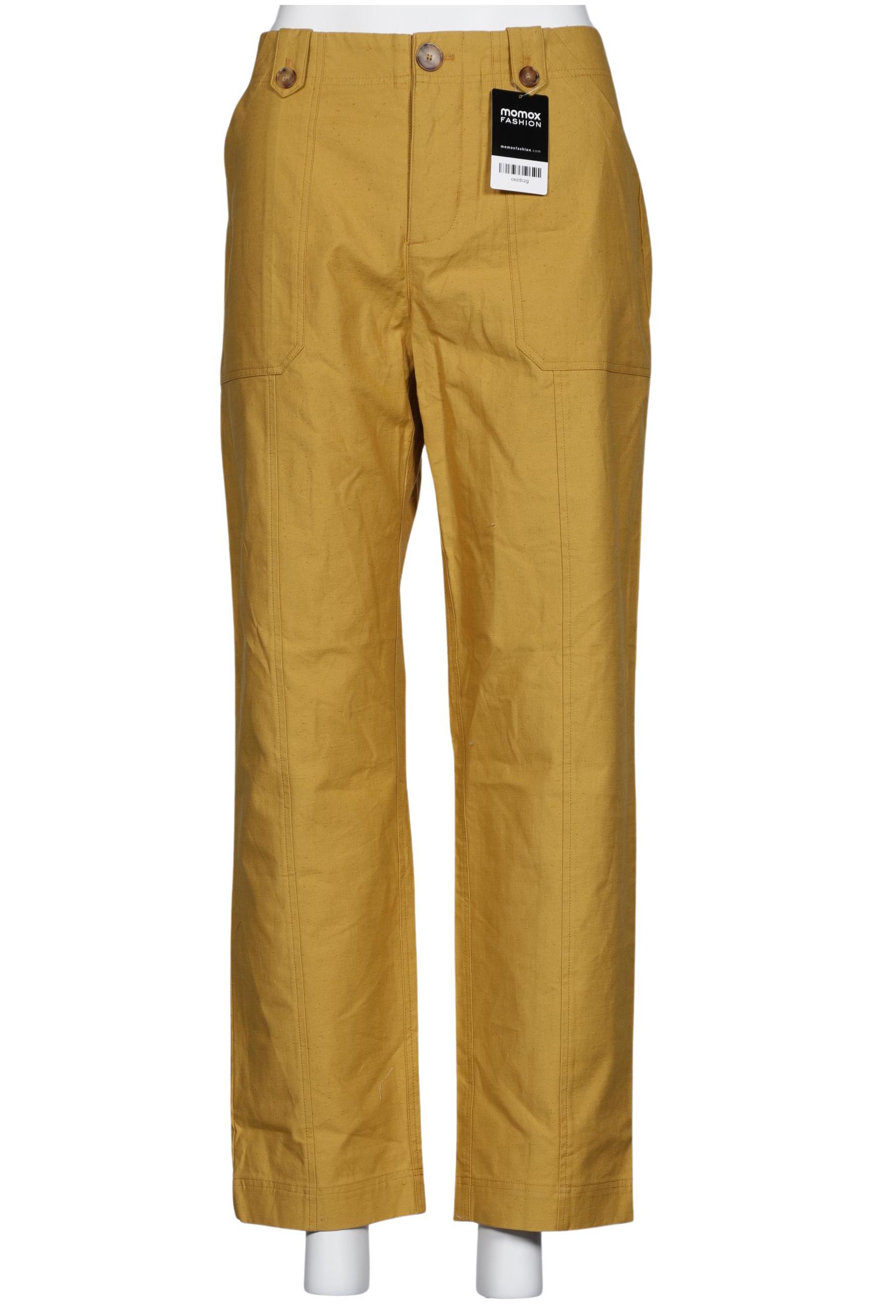 

Sezane Damen Stoffhose, gelb, Gr. 42